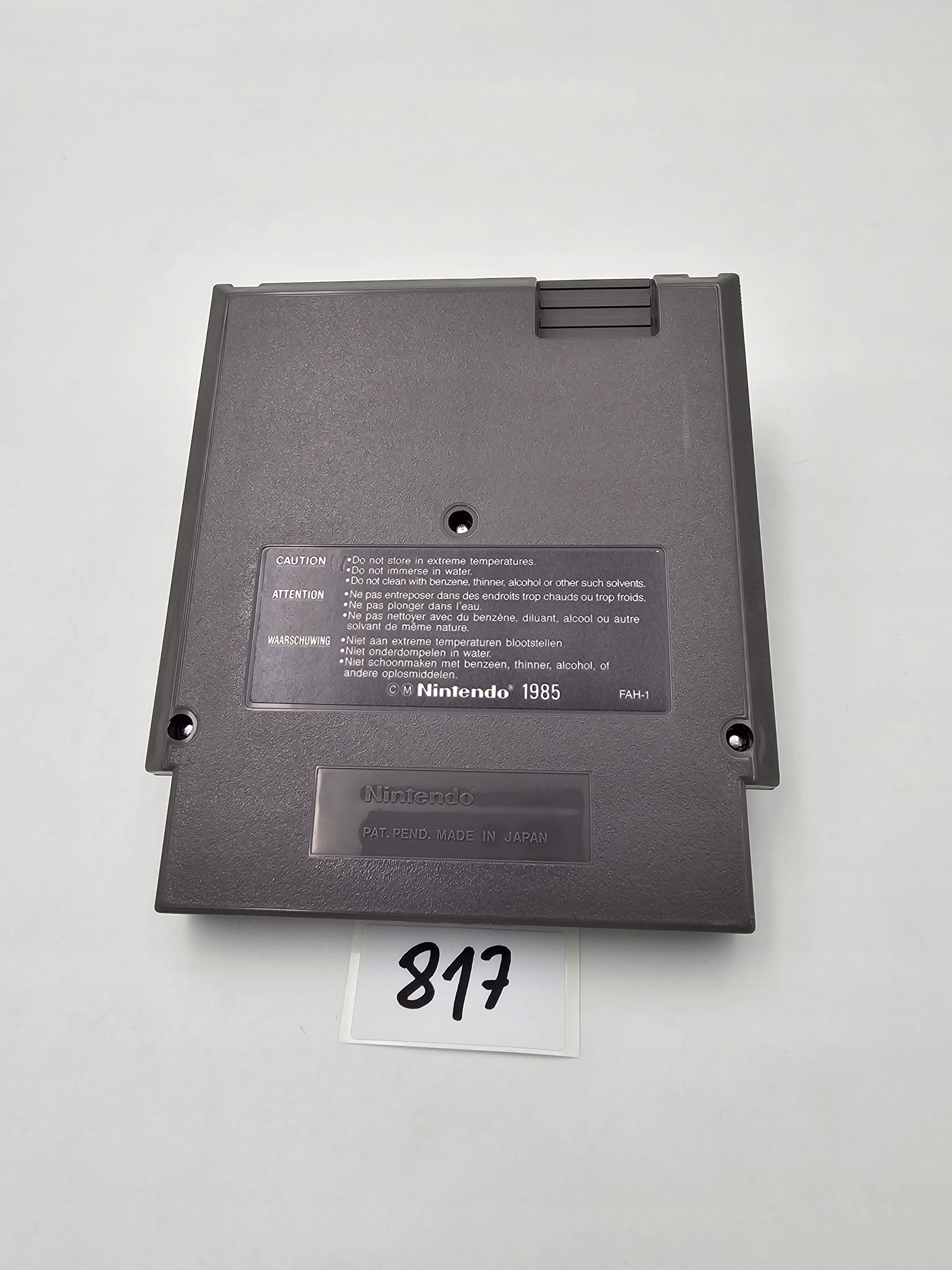 NINTENDO NES BAD DUDES VS DRAGON NINJA + INSTRUKCJA ORYGINAŁ Platforma Nintendo NES