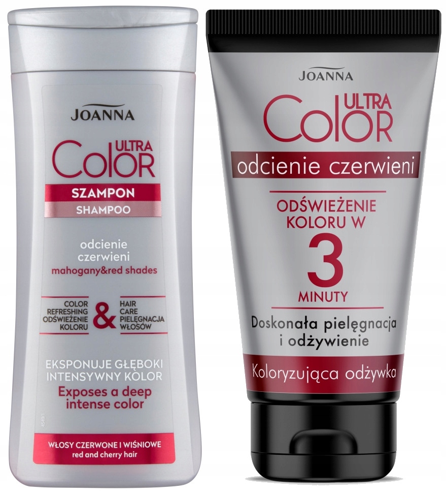 

Joanna Ultra Color Szampon+Odżywka Odcienie Czerwo