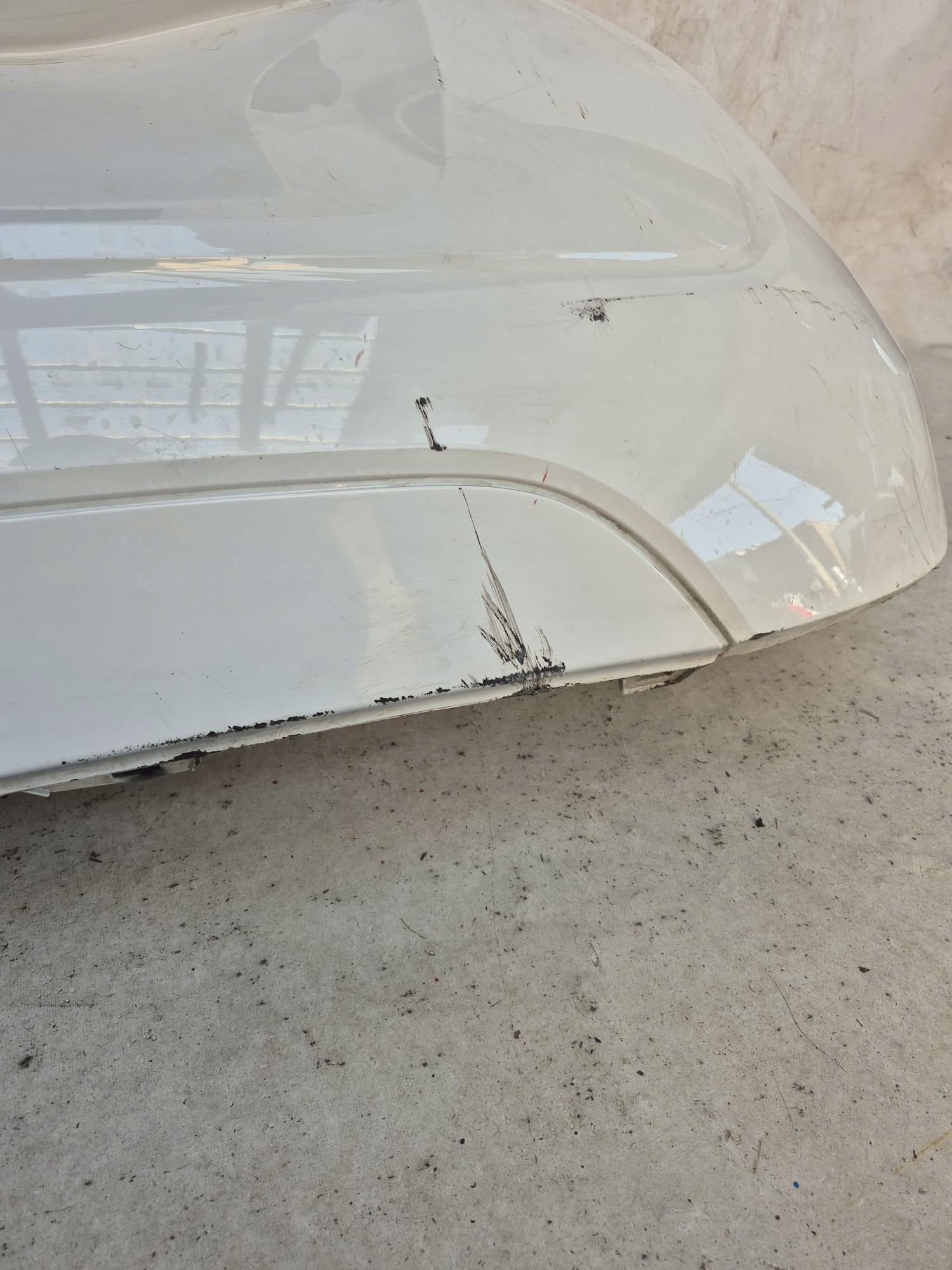 VW UP 11-16 bumper rear part rear