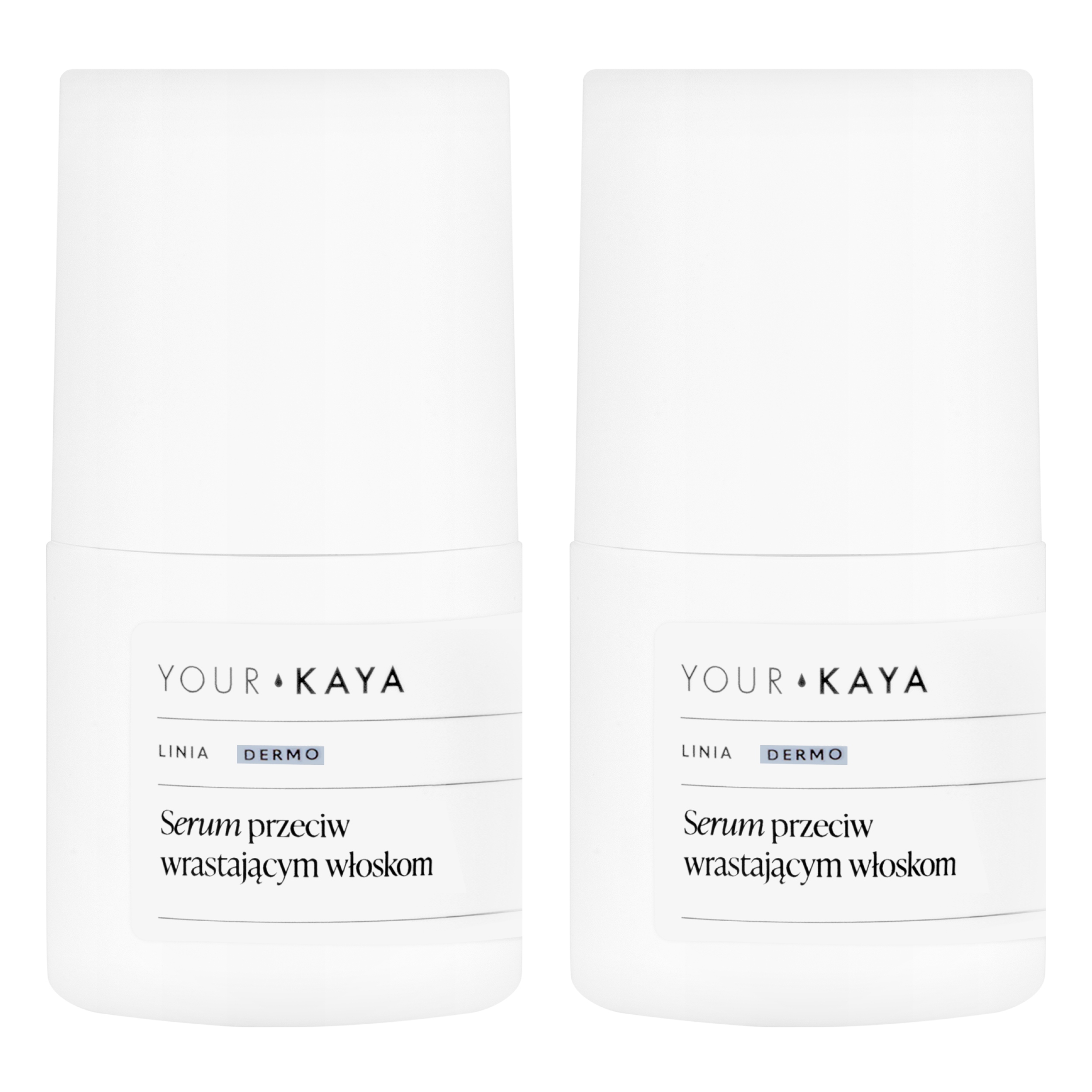 Tělové sérum na zarůstající přírodní chloupky Your Kaya, sada 2 x 50 ml