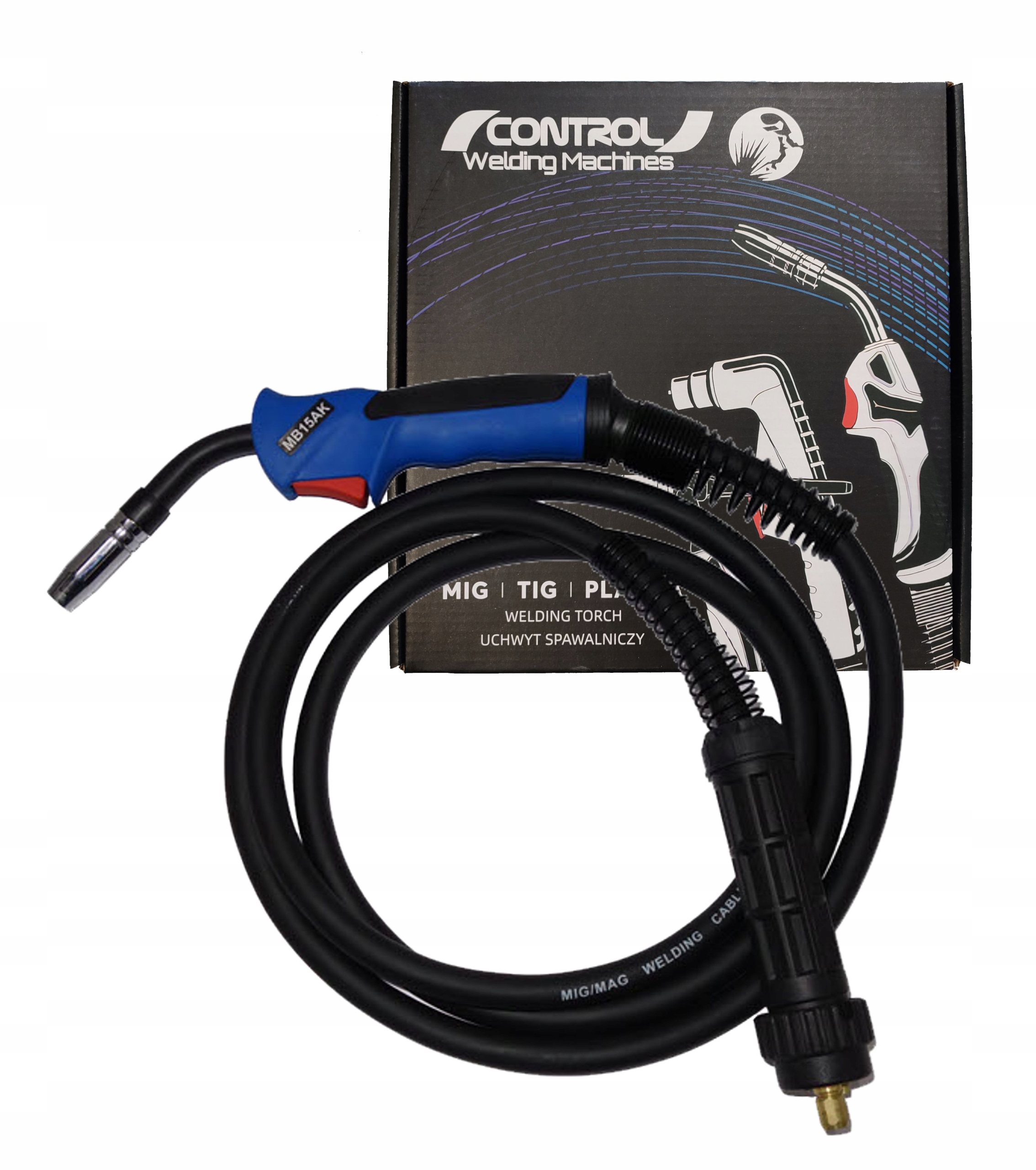 Uchwyt spawalniczy migomat Mig/mag MB15 Gr 5m do miga spawania migiem TW15