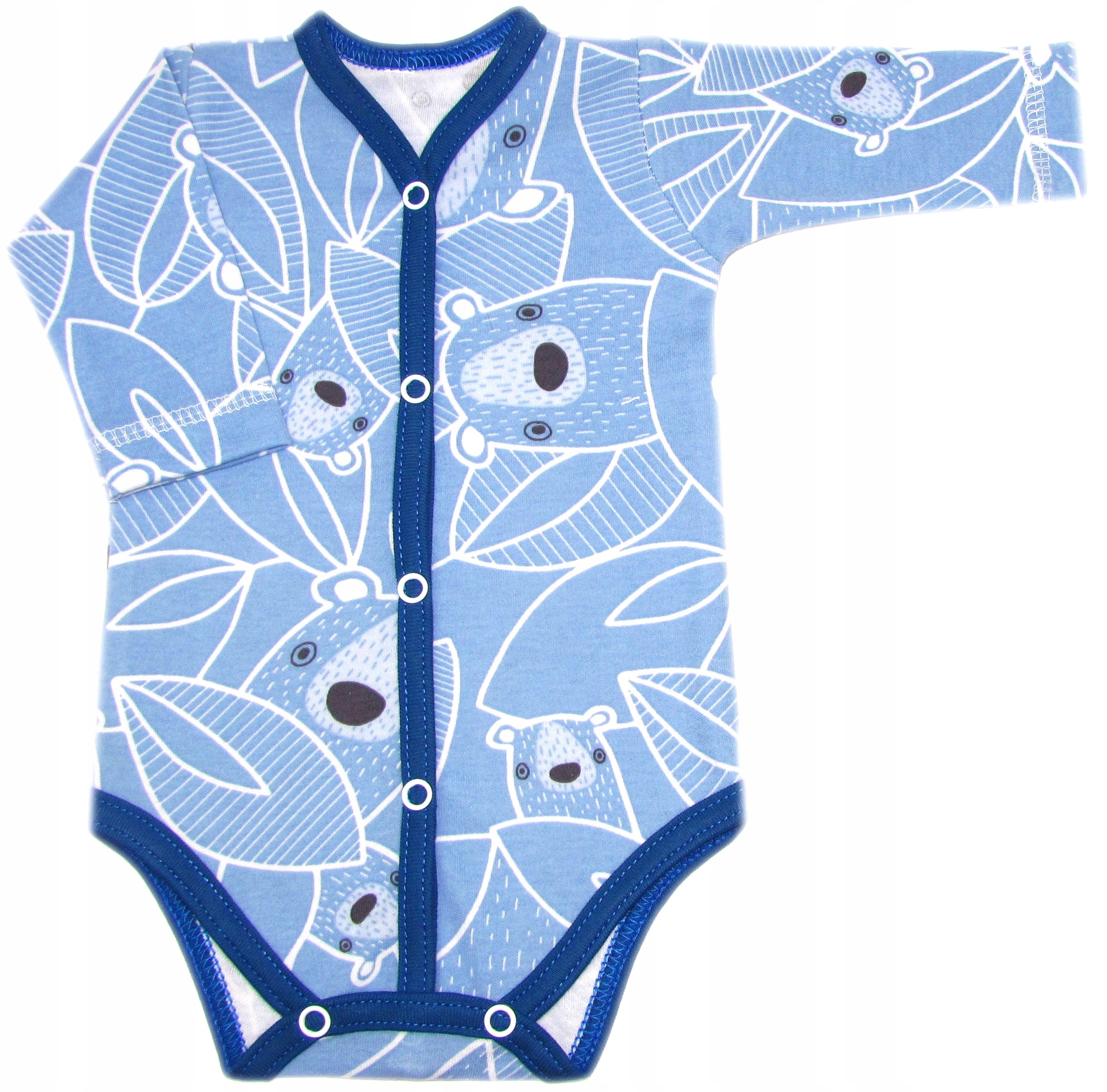 

Body Rozpinane Przodem r.56 Kaia-baby Misie /42/