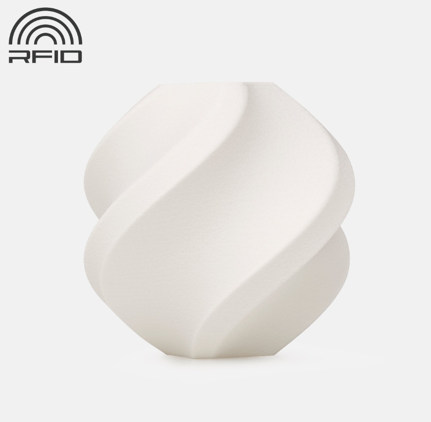 Filament Bambu Lab PA6-GF nylon, 1kg, kolor: biały (white), Szpula