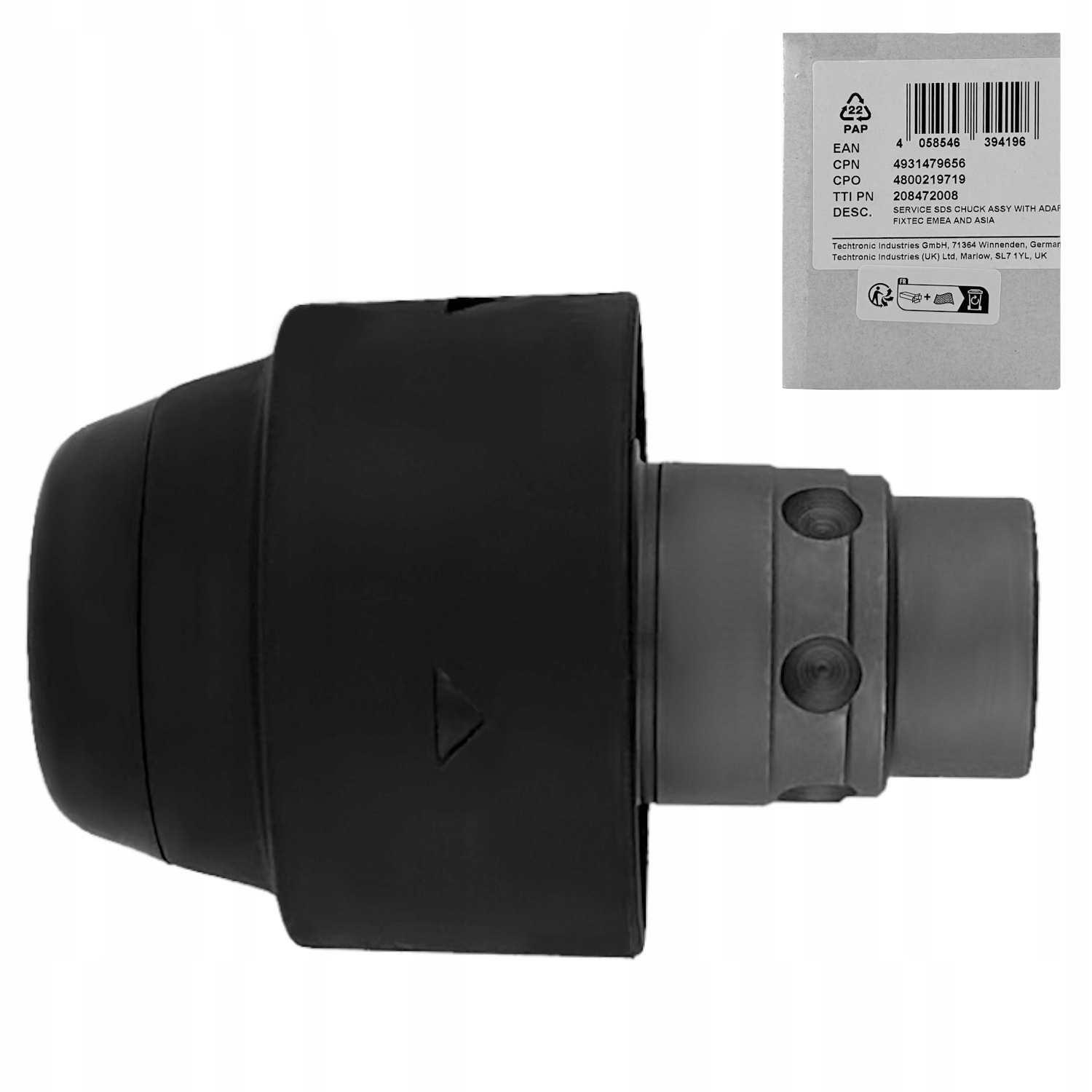 Uchwyt wiertarski Sds Plus do M18 Fhx oraz M18 Onefhx Milwaukee 4931479656