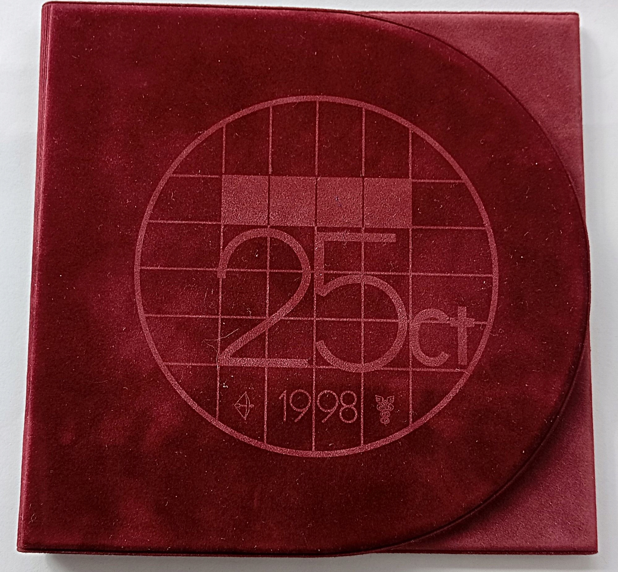 Holandia1998 Różne Guldeny Zestaw PROOF Proof
