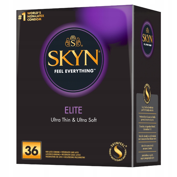 

Prezerwatywy Skyn Elite cienkie nielateksowe 36szt