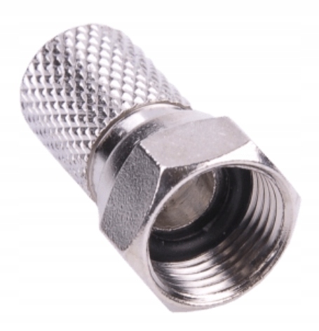 WTYK F 7,2mm SAT TV Nakręcany na Kabel Złącze RG6