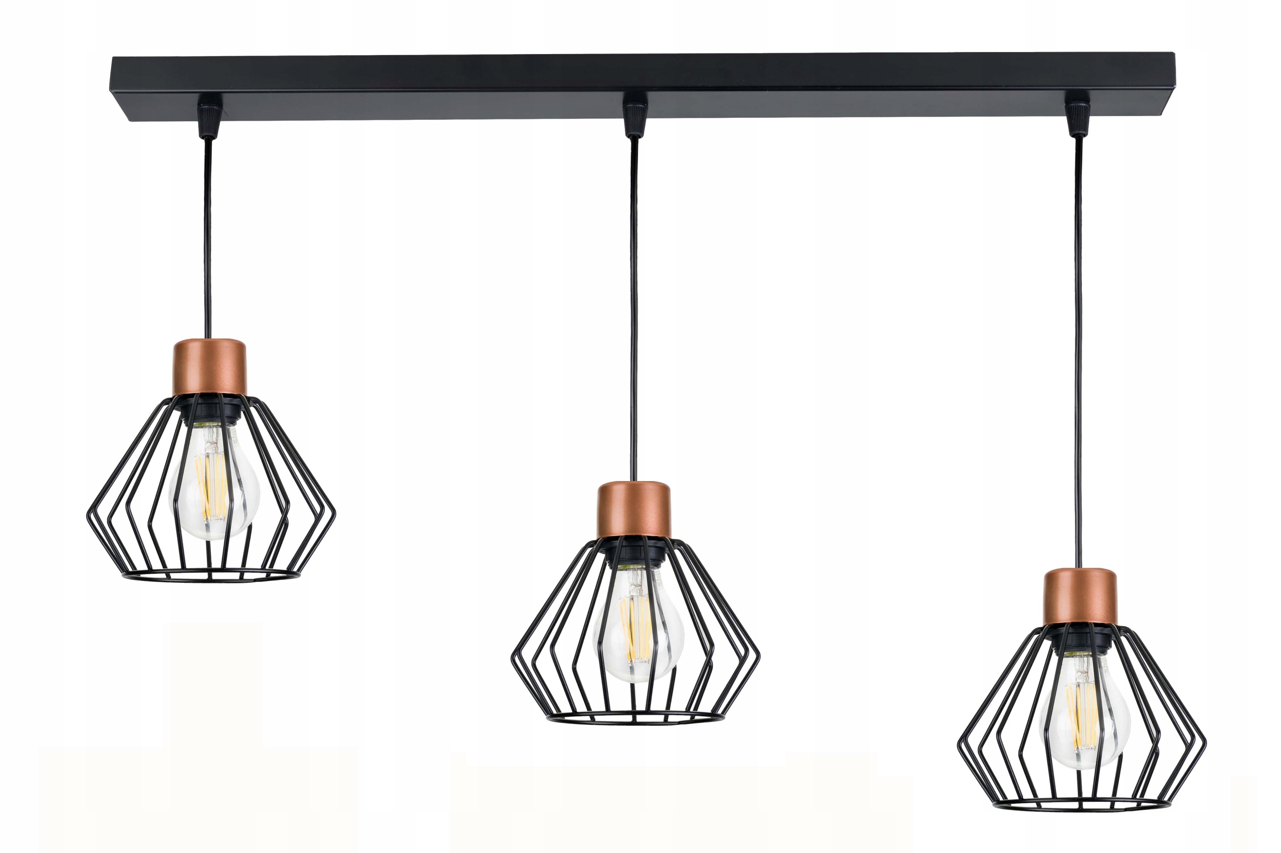 Závěsná Stropní Lampa Lustr Převislý Briliantový Drát