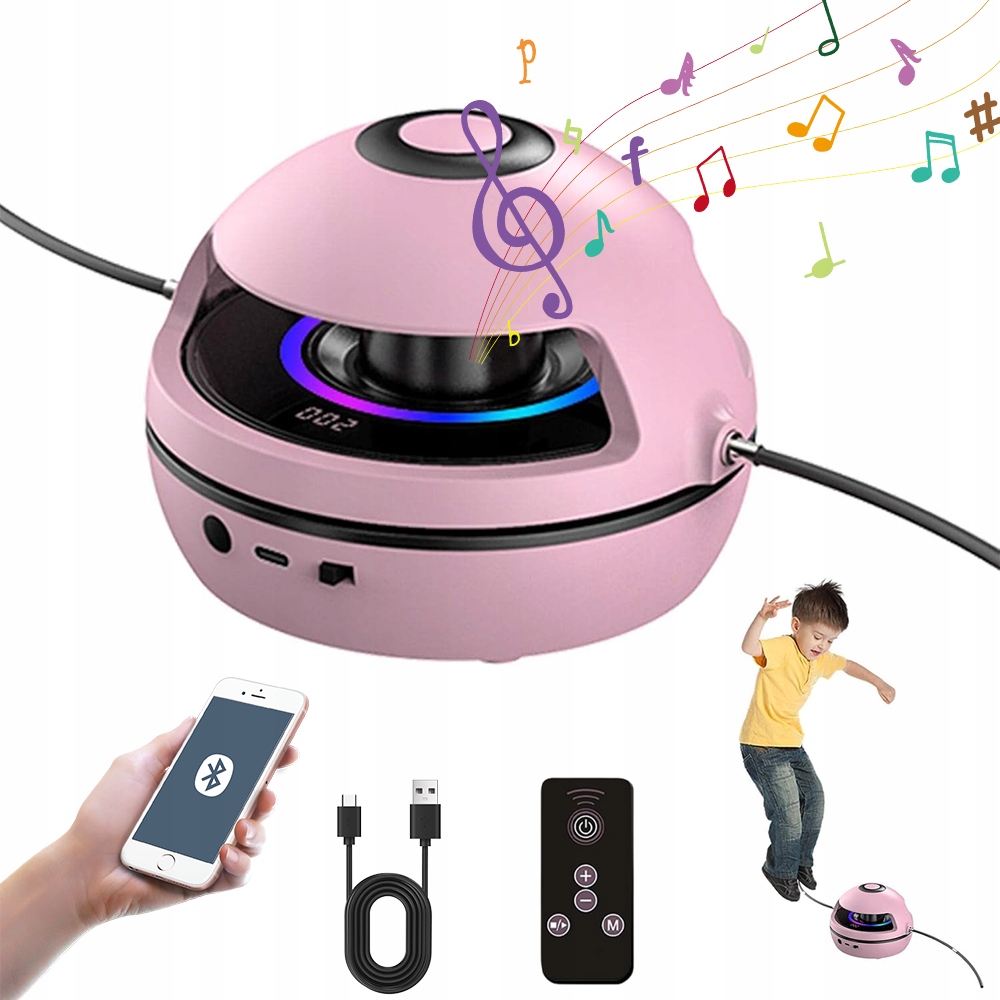 Elektroniczna Automatyczna Skakanka Zabawka Dla Dzieci 1-10 Prędkości Led