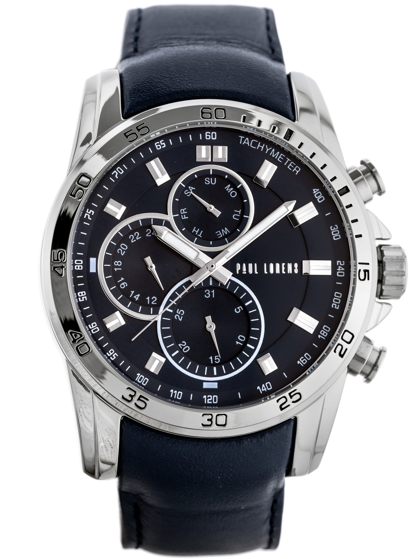 Pánské Hodinky Paul Lorens PL9753A8-6F1 (zg364d) Krabička Gravírování