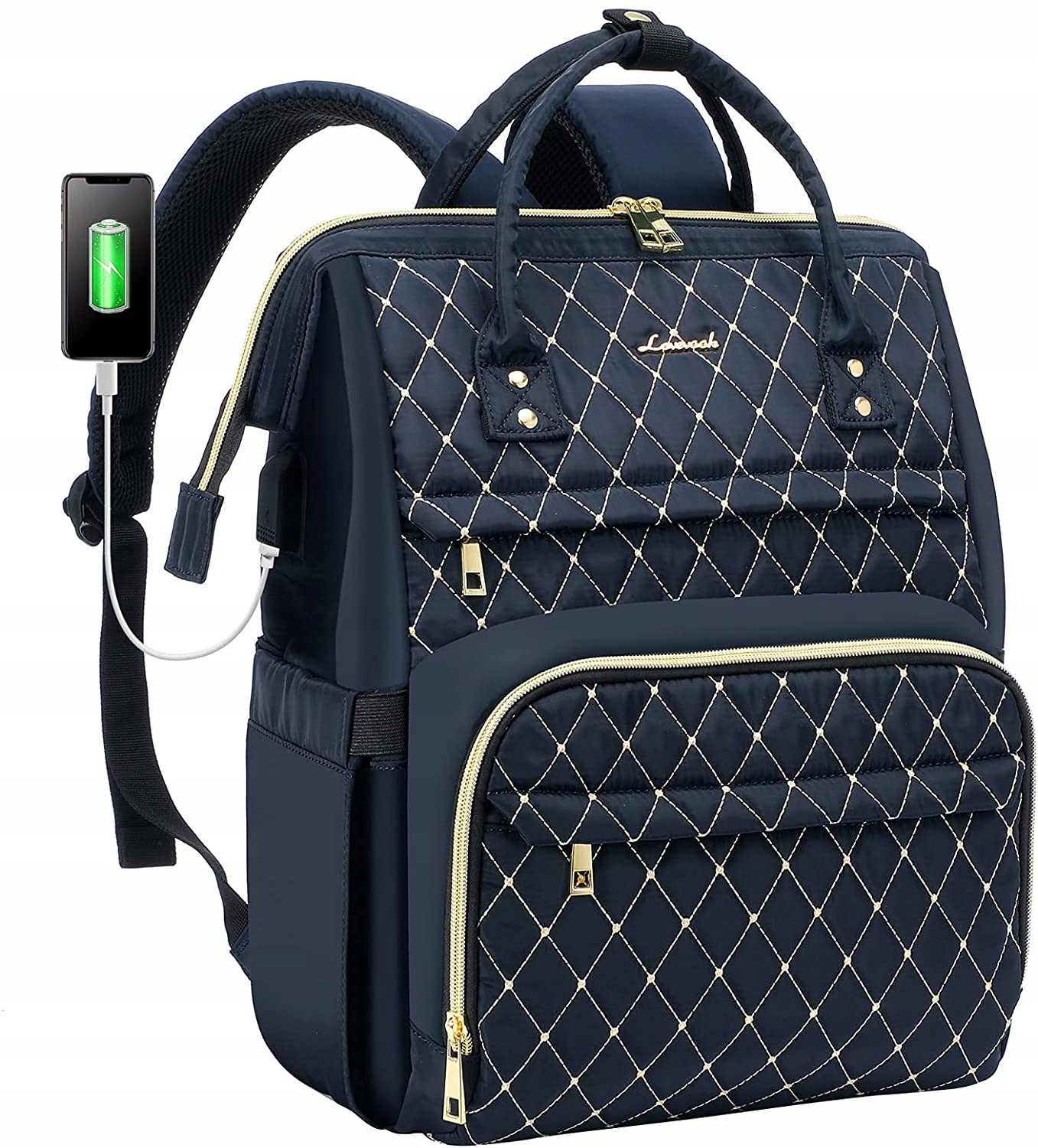 

Plecak pikowany Na Laptopa 15,6 torba LoveVook