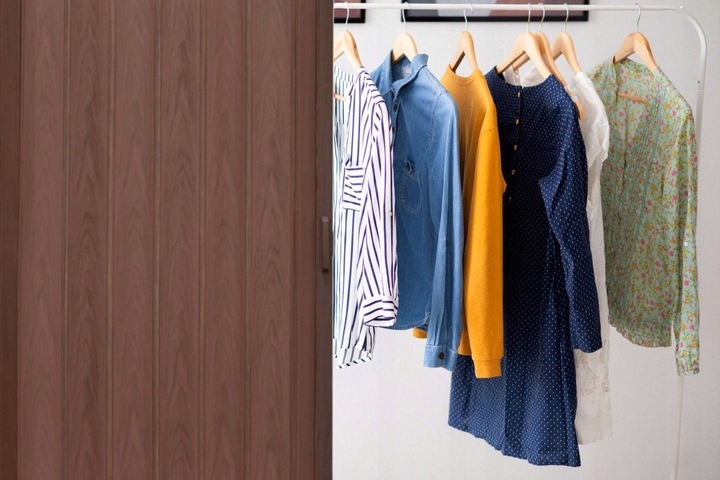 DRZWI HARMONIJKOWE WEWNĘTRZNE SKŁADANE/ŁAMANE WENGE 100CM Rodzaj łamane/składane