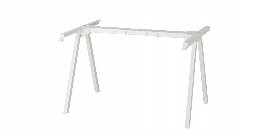 Ikea Trotten Základňa stolovej dosky, biela, 140/160 cm