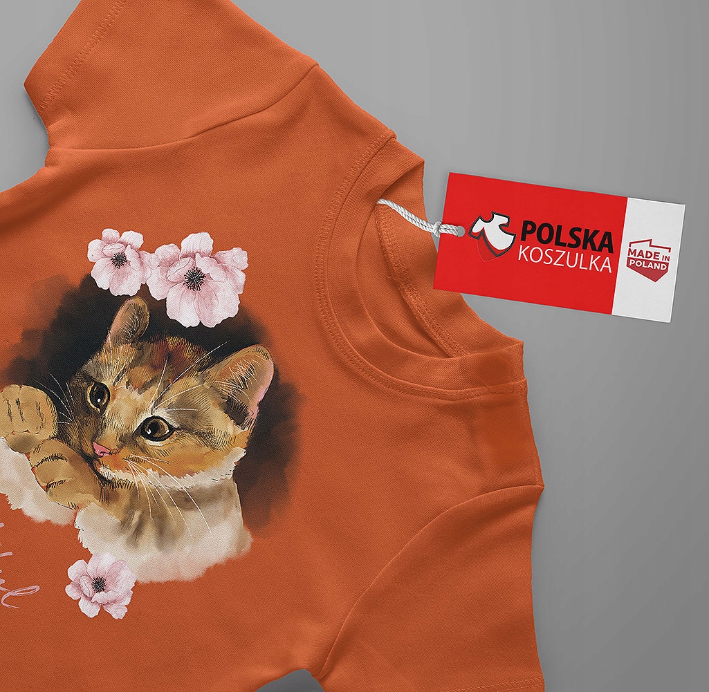 T-SHIRT KOSZULKA DLA DZIECKA KOTY KOTKI 140 SUPER JAKOŚĆ Tematyka, motyw Bluzaka Z Krótkim Rękawem Na WF Sportowa Młodzieżowa Z Nadrukiem Wzory Dziecięca Dla Chłopaca Dziewczynki Prezent