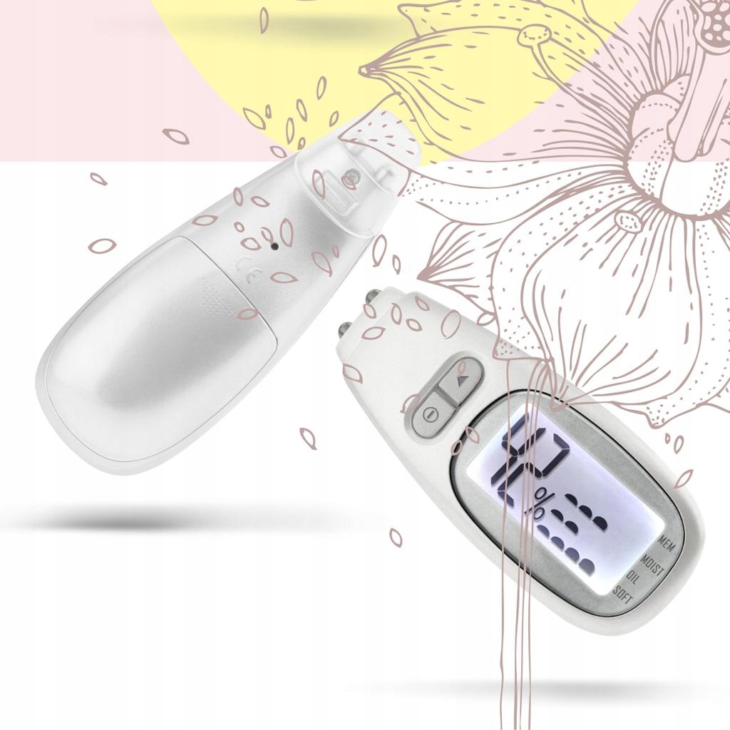 Cyfrowy analizator wilgotności skóry Tester Marka bez marki