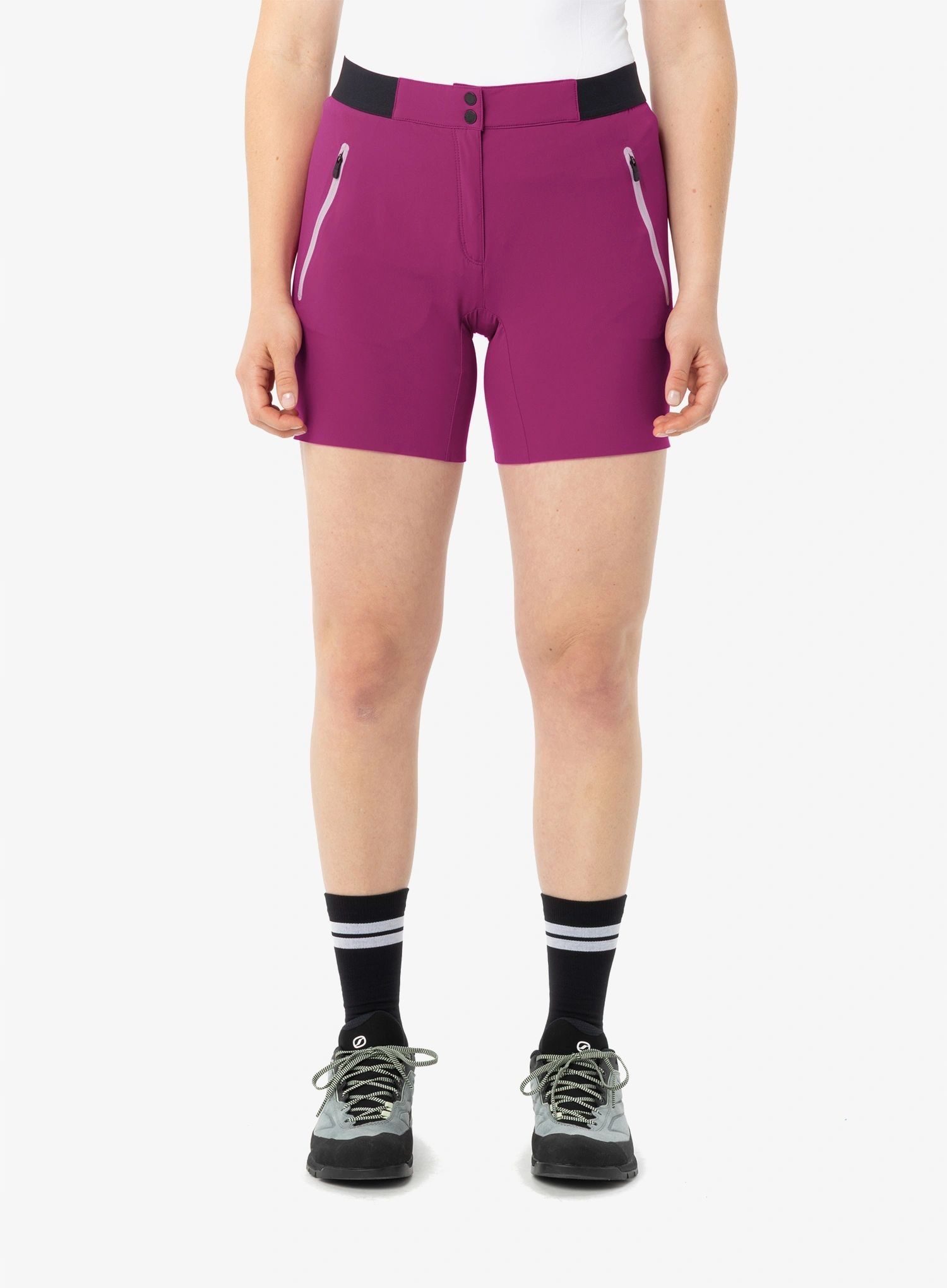 Spodenki turystyczne damskie Vaude Scopi Lw Shorts II pink orchid 40 (M)