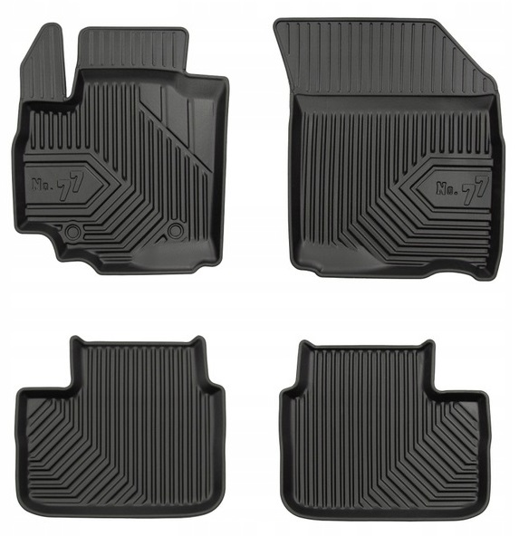 Gumové Koberce Fiat Sedici 2006-2013 Korytka 77