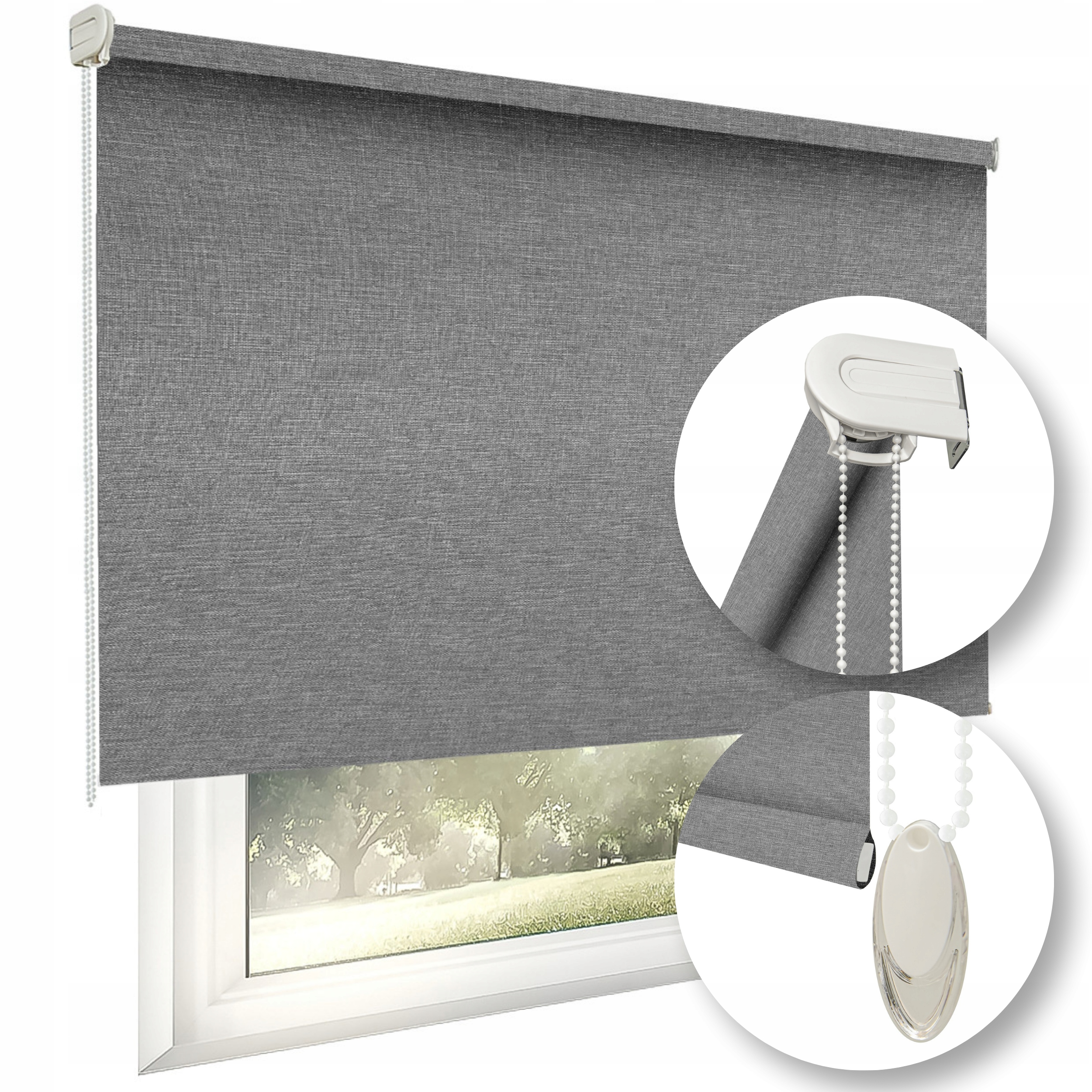 Stropní Zatemňovací Roleta 100% Oboustranná Ultra 38 mm 160 x 170