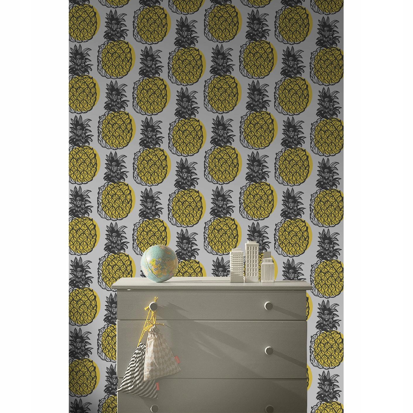 

Fototapeta flizelina Szare kwiaty ananasa 416x254