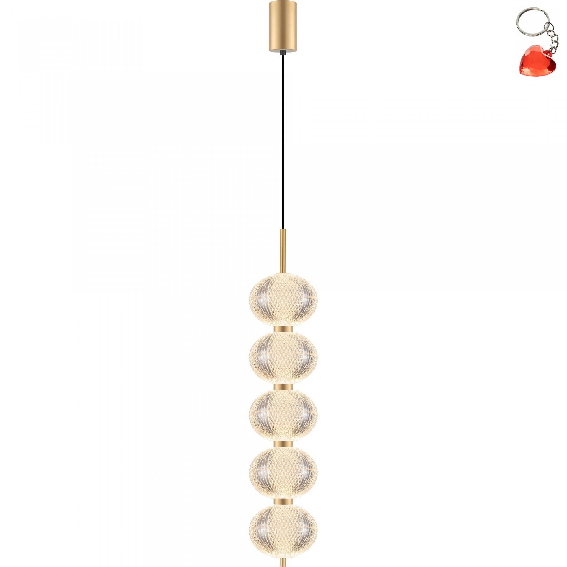 Led závesná lampa 30W Galatea DU31359/30W Zuma Line