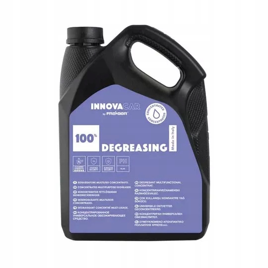 Innovacar 100% Degreasing Concentrated 4,54L - uniwersalny odtłuszczacz kon