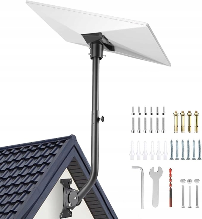 Nástěnný Vertikální Držák Na Střešní Krytinu, Nastavitelný, Pevný, Silný, Dlouhý