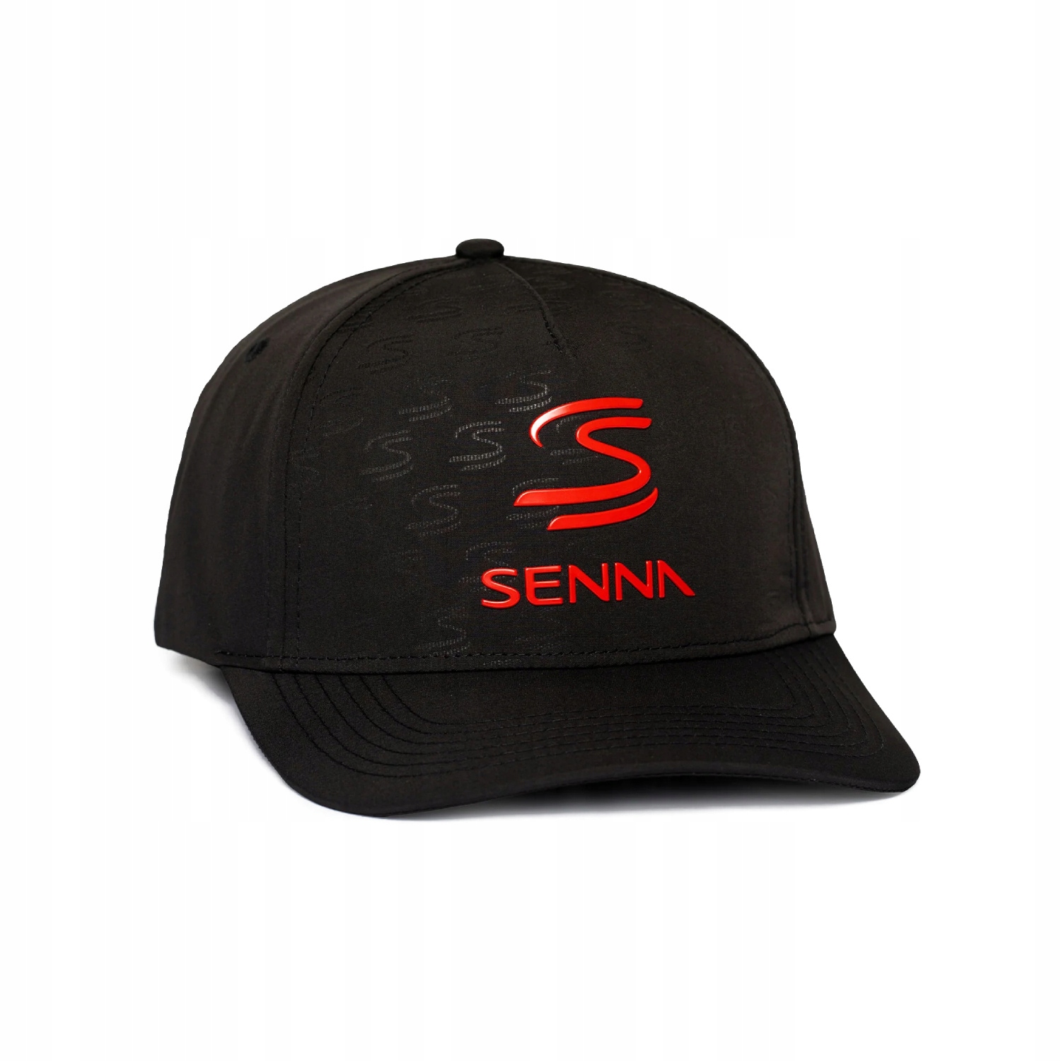Kšiltovka Debossed Logo Ayrton Senna Collection 2026 černá