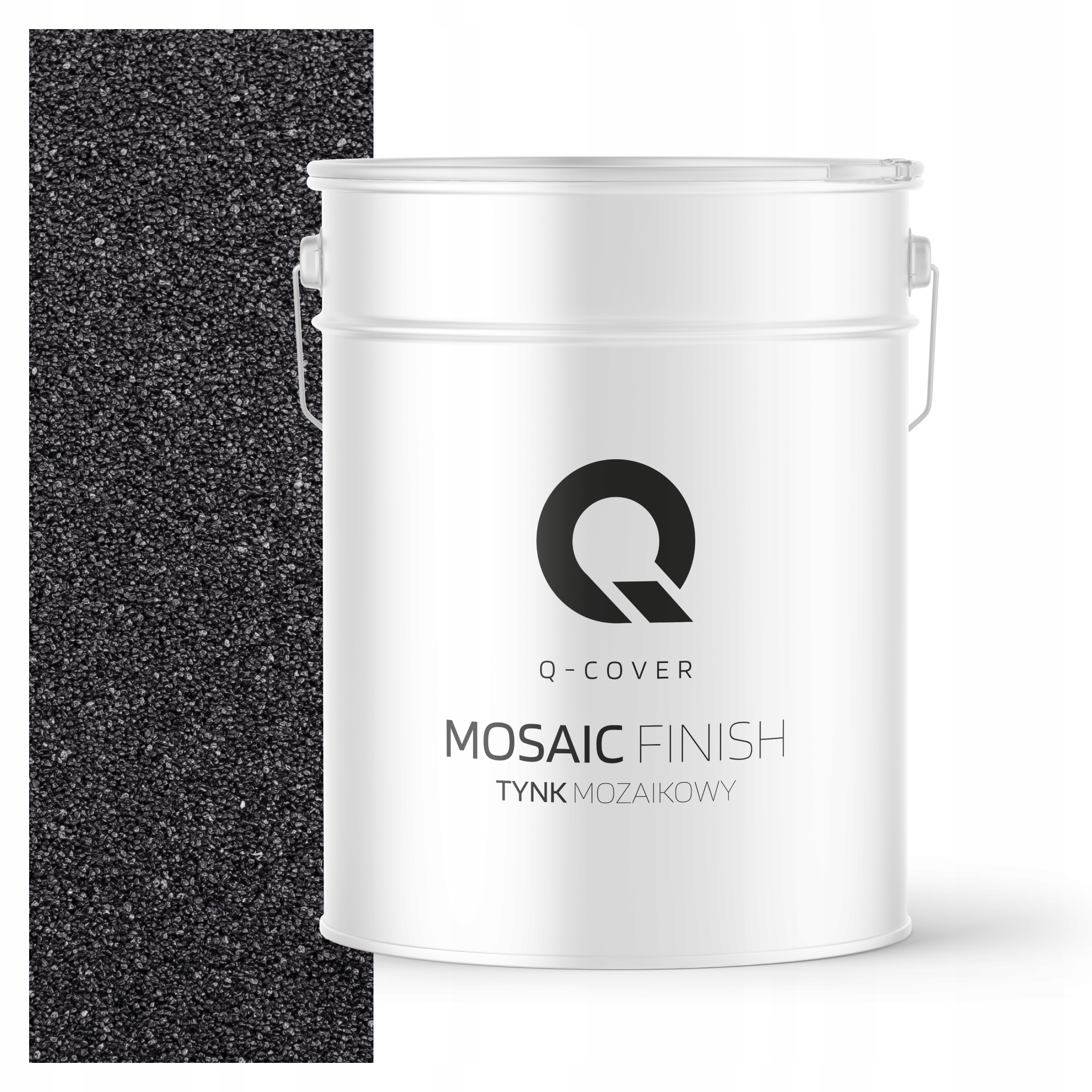 Mozaiková Omítka Mozaika 12,5 Kg Černá M12 Ozdobná Pryskyřičná Fasáda Premium