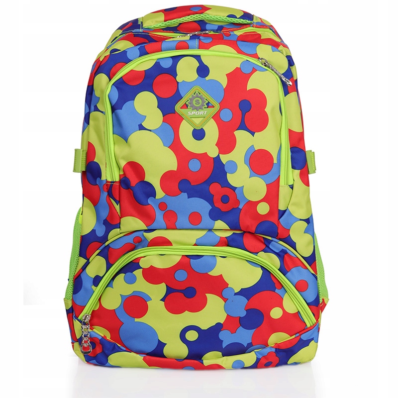 

Plecak szkolny rainbow print kolorowy