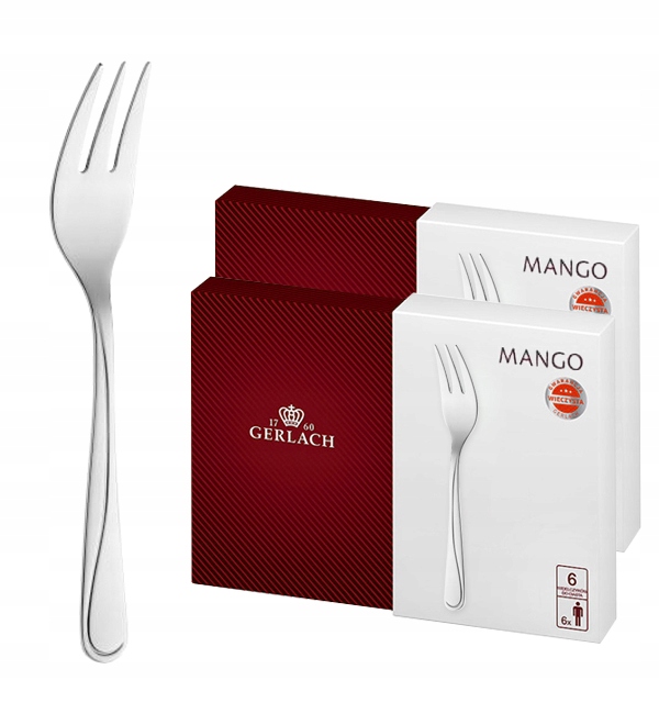 

Gerlach Mango Widelczyki Do Ciasta 12 Osób Pudełko