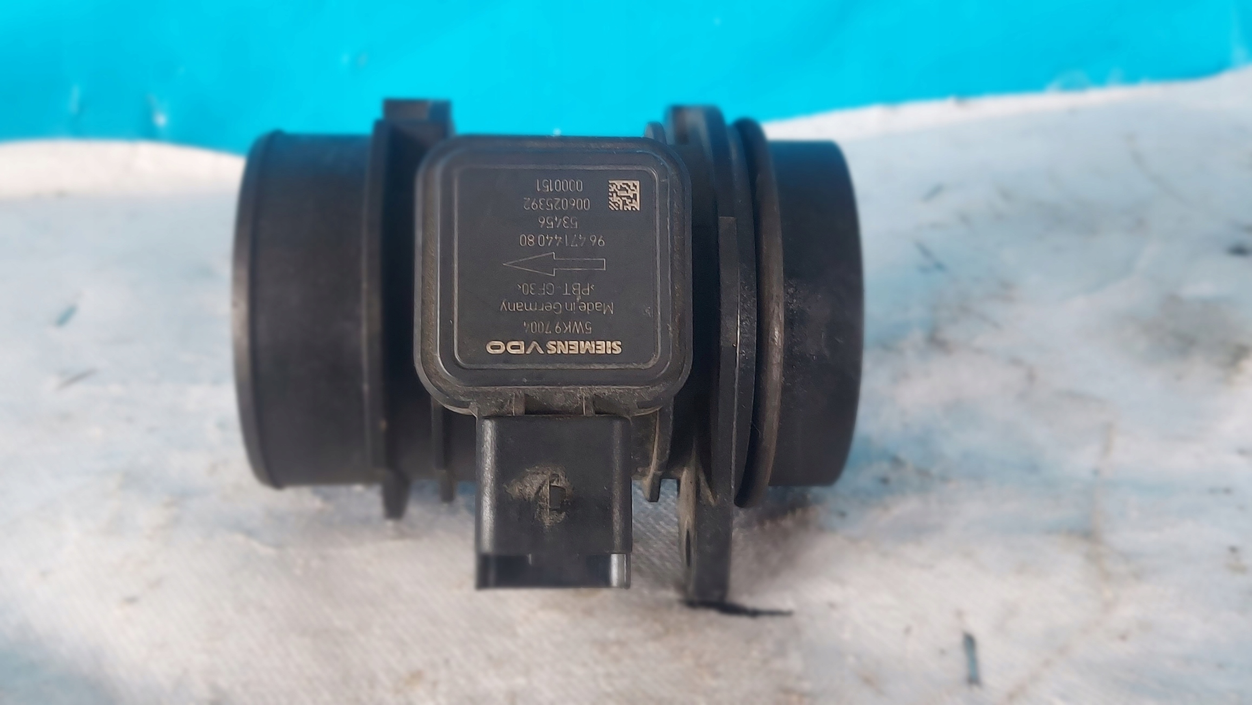 flow meter CITROEN,FORD 1.4 HDI 5WK97004
