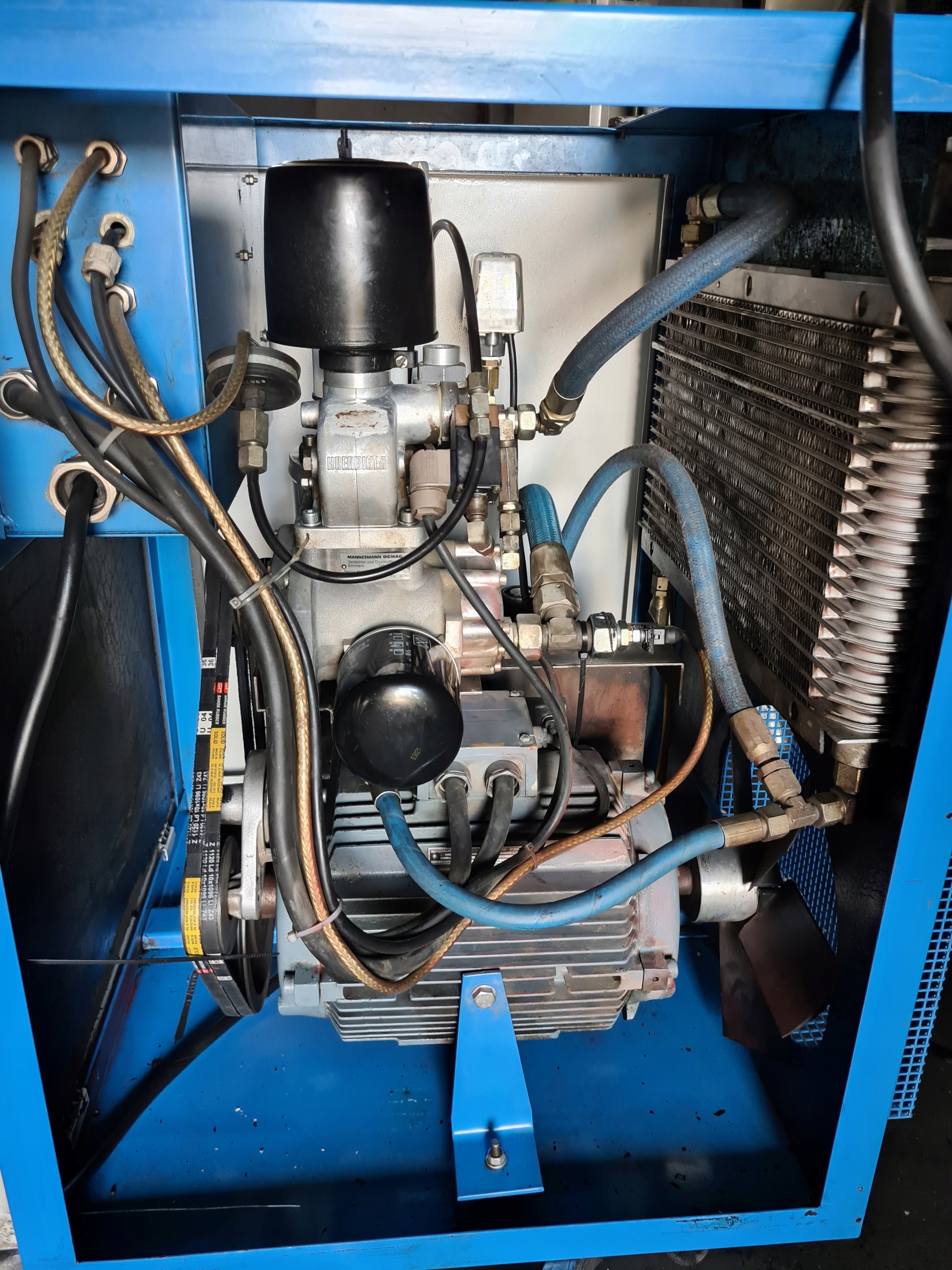 Kompresor śrubowy Demag Sprint 016, 11 kw Typ kompresor olejowy