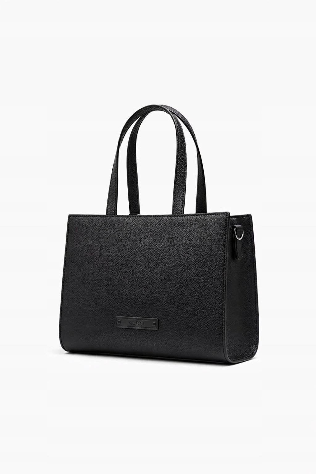 Aldo Černá Dámská Kufříková Kabelka S Páskem 17x24x8 I3B