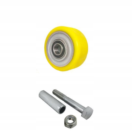 Litinovo-polyuretanové kolo 11ZP pro zatížení s montážní sadou S100