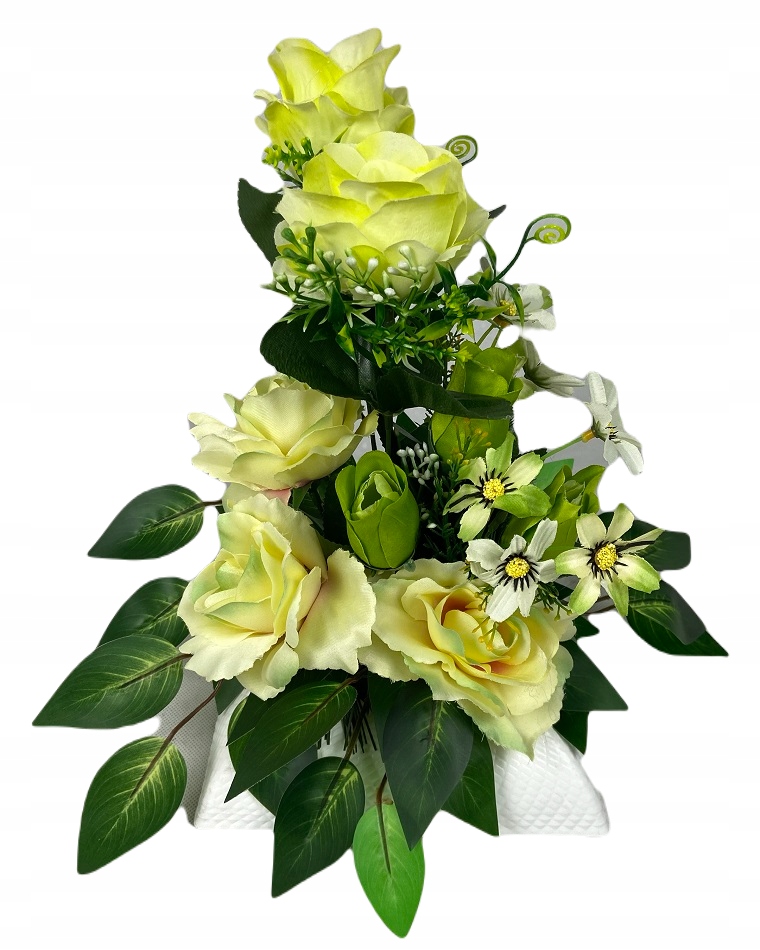 

stroik na cmentarz grób kompozycja wiązanka pomnik