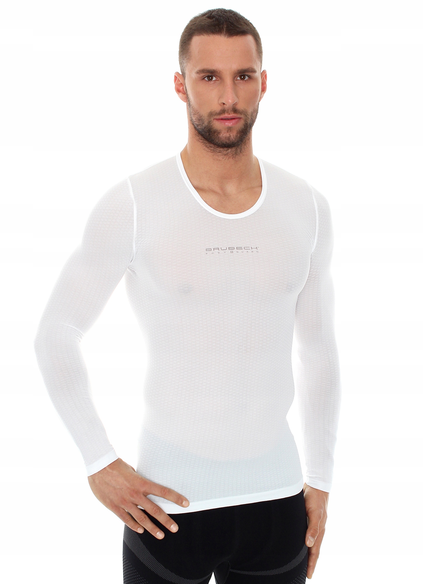 Термоактивная футболка унисекс BRUBECK Base Layer L