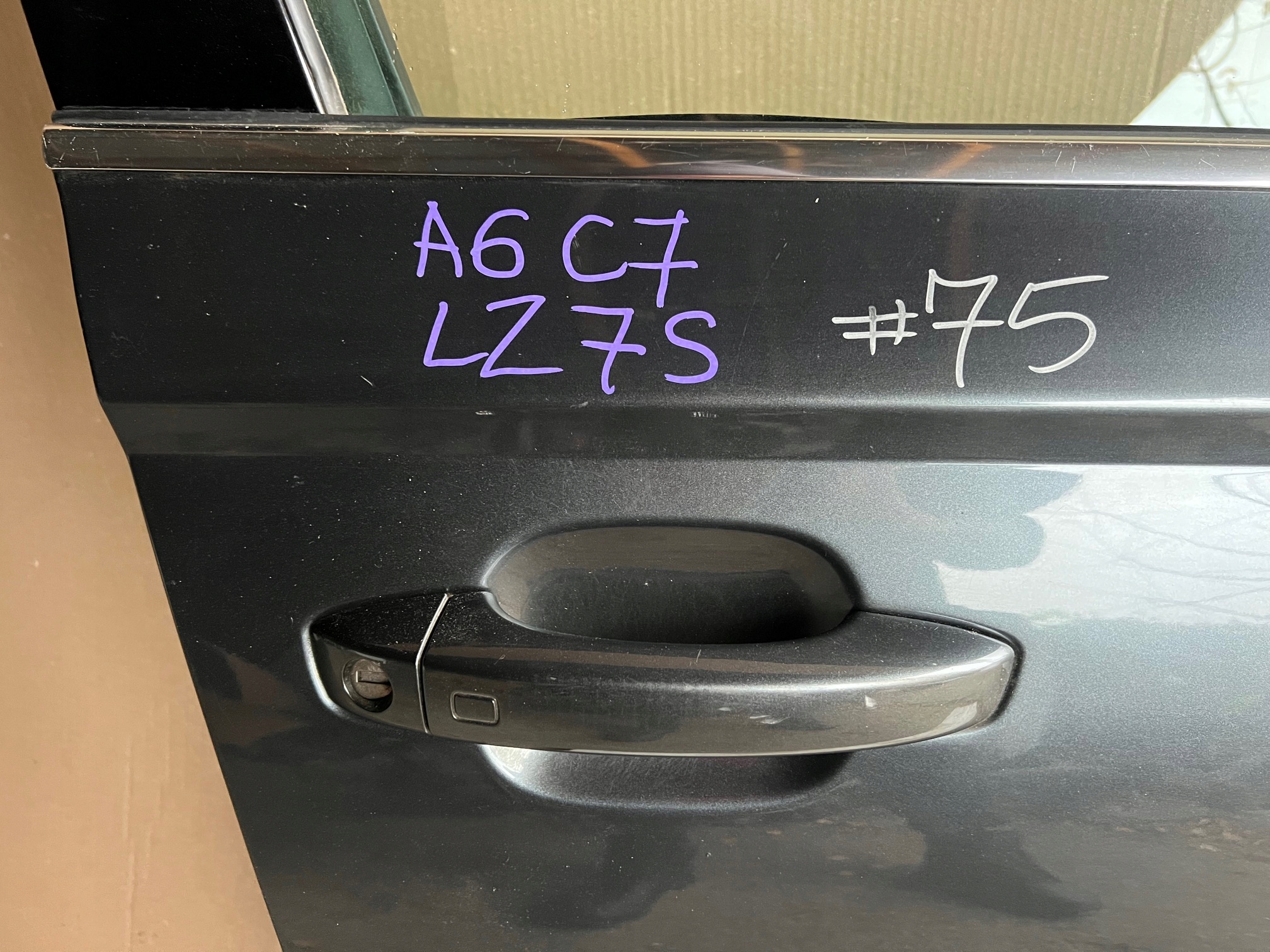 AUDI A6 C7 door right front right front LZ7S