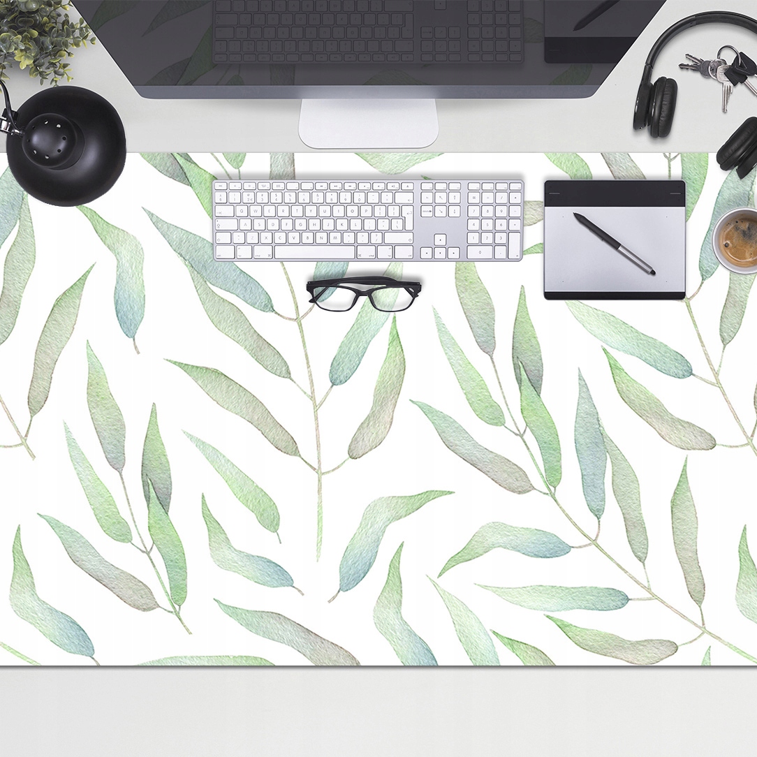 

Mata ochronna Delikatne liście Deskmat 100x50 cm