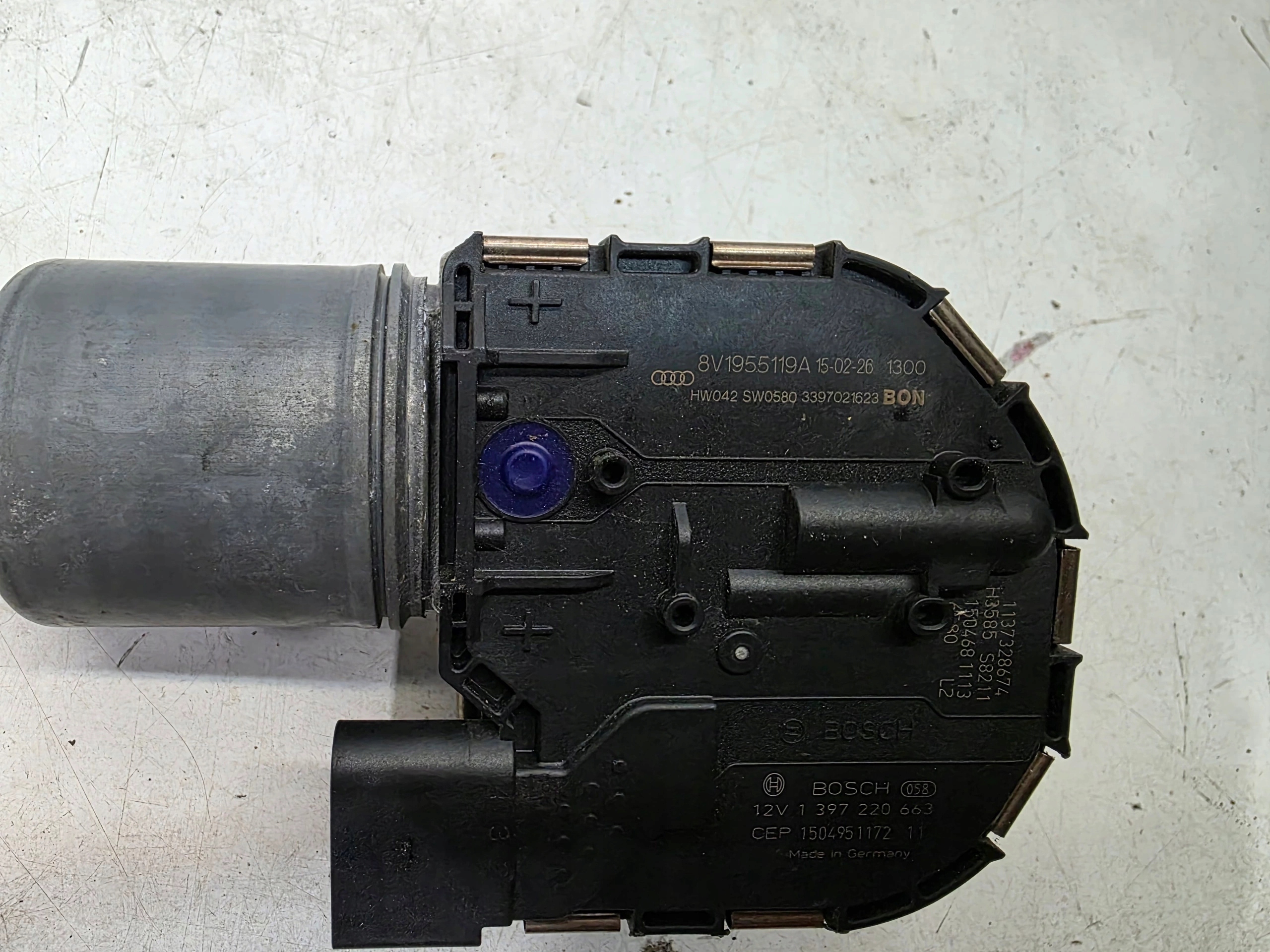 mini motor of wipers front AUDI A3 8V 8V1955119A