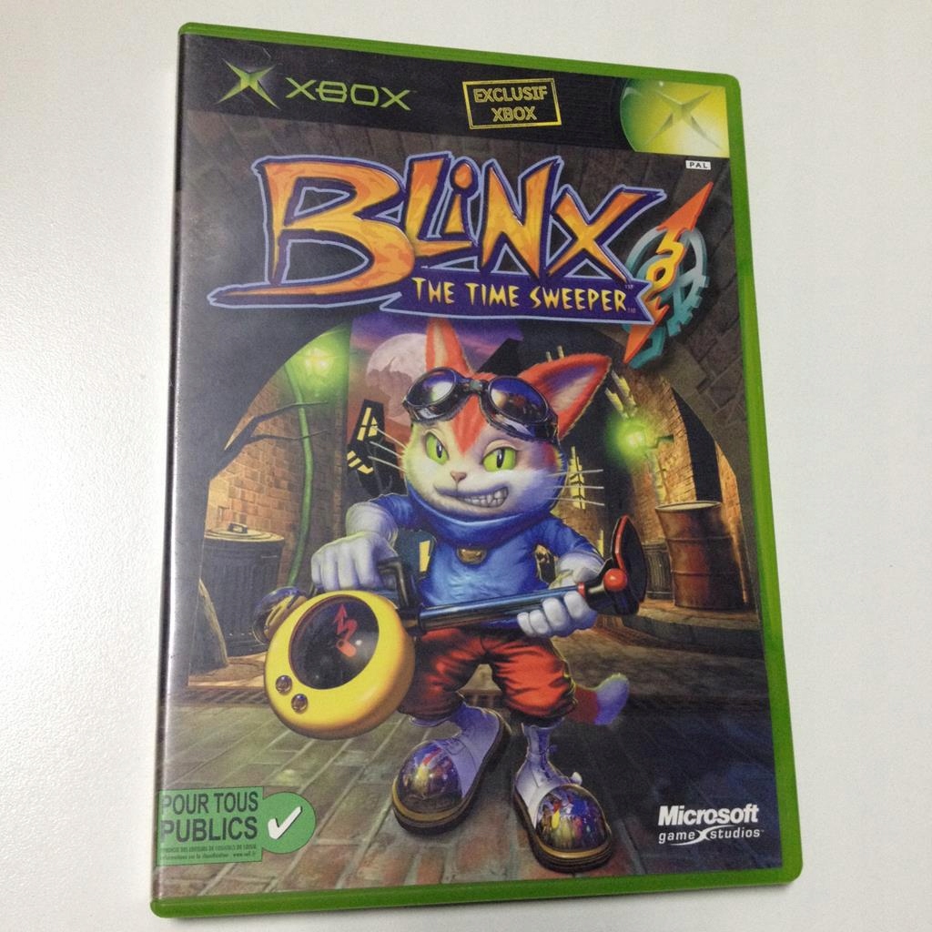 Blinx the Time Sweeper XBOX Classics X360 multi Platforma Microsoft Xbox