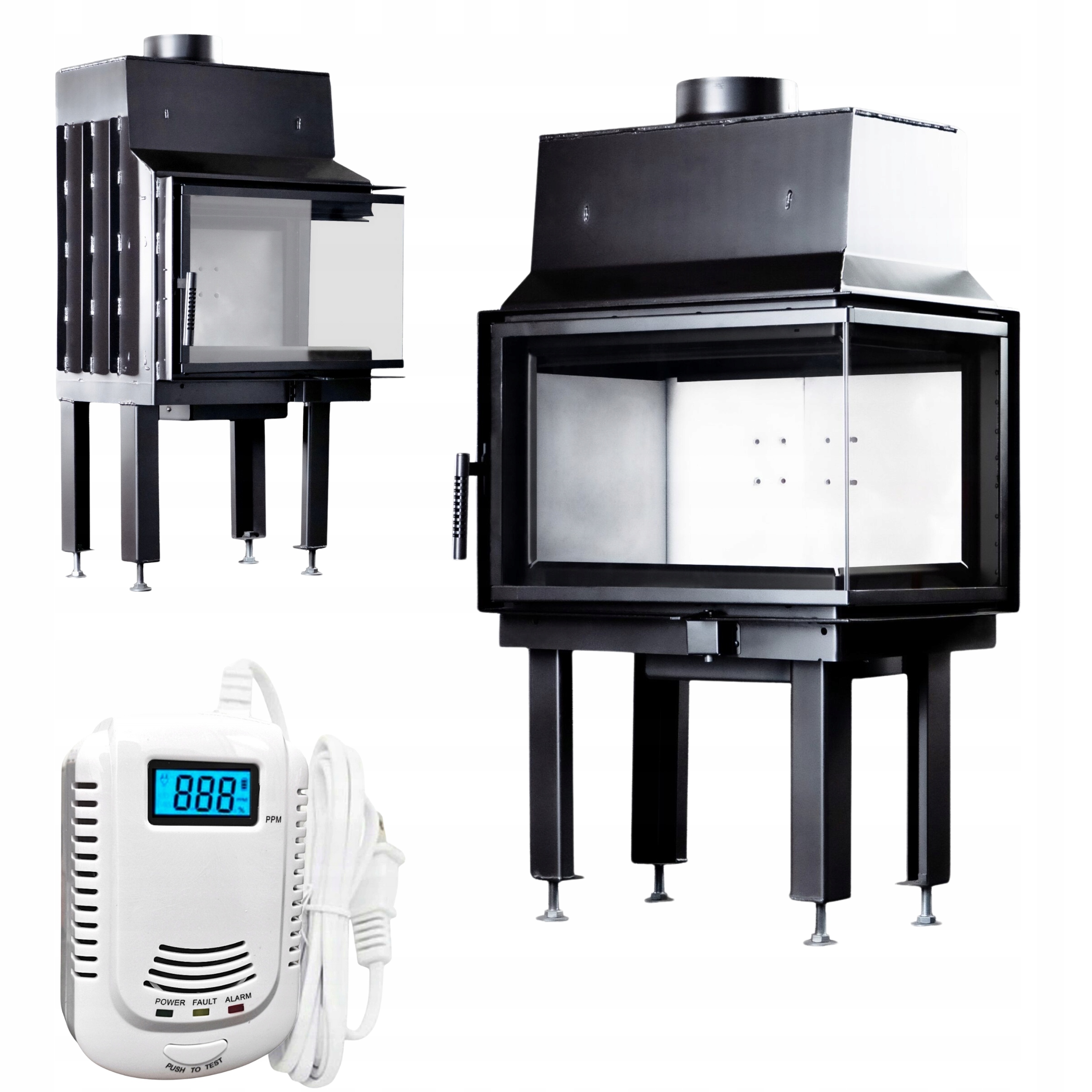 Krbová vložka Heating Pro M6 Pravá Panorama 270° Boční sklo senzor