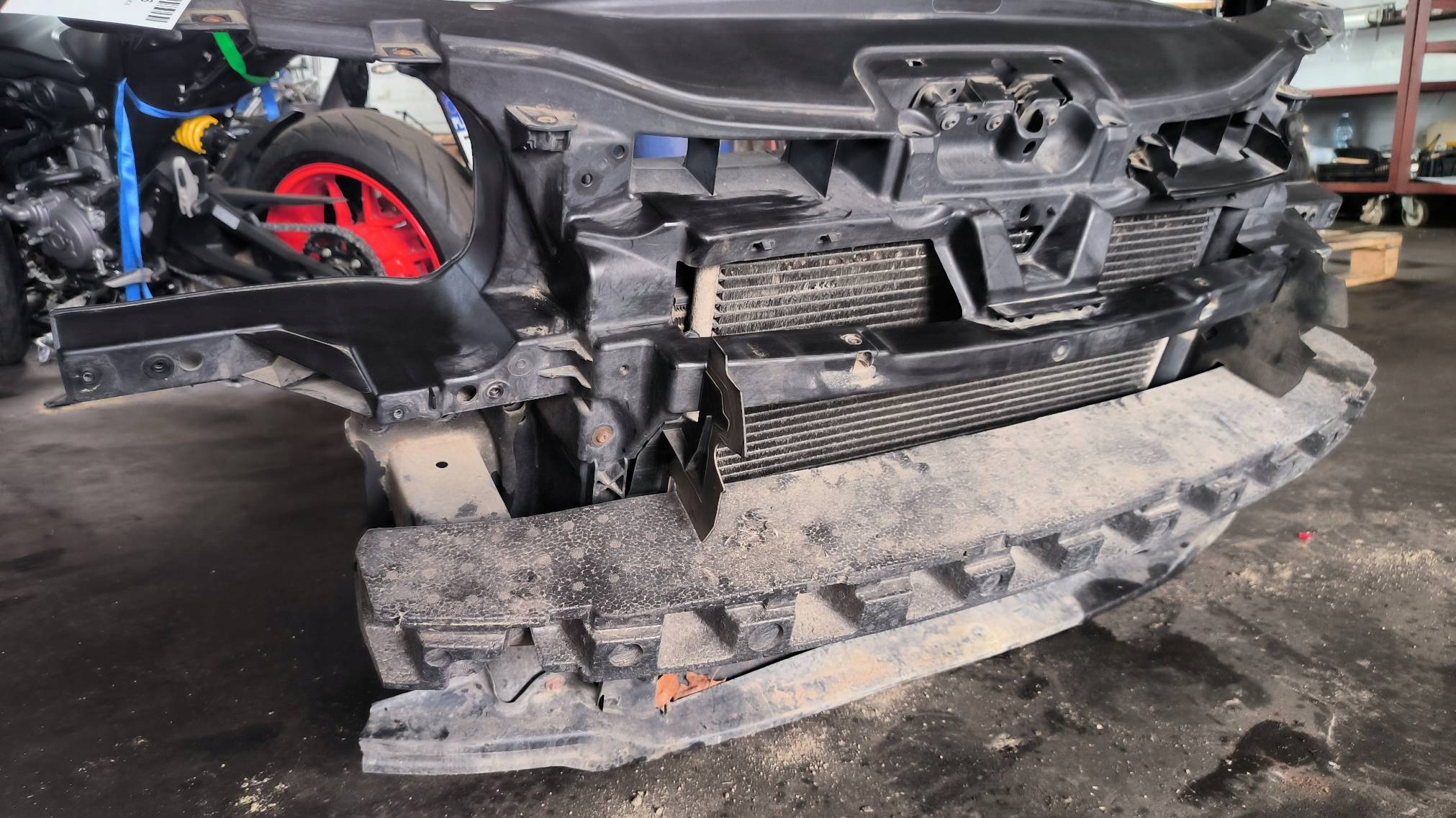 support panel for radiators radiator 1.9 TDI VOLKSWAGEN TOURAN and