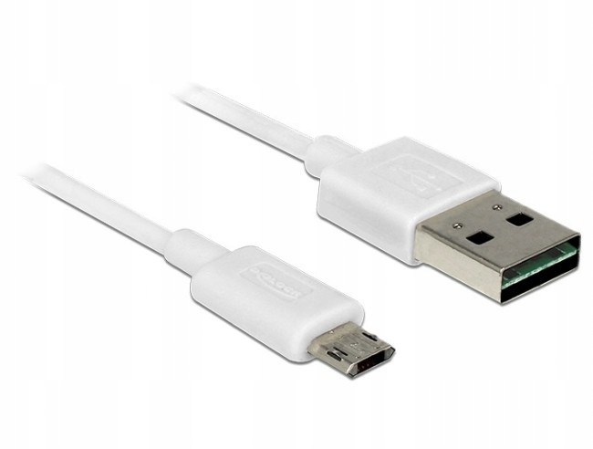 Kabel Easy Usb 2.0 Delock 84808 biały 2 m