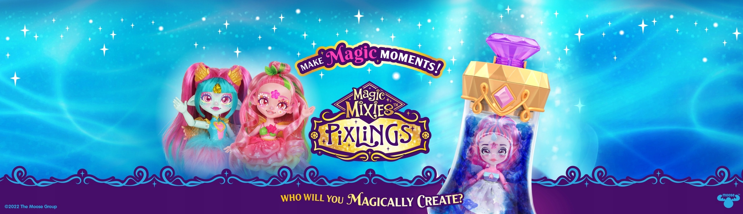 Pixlings Lalka SmoczycaTurkusowa Marka TM Toys