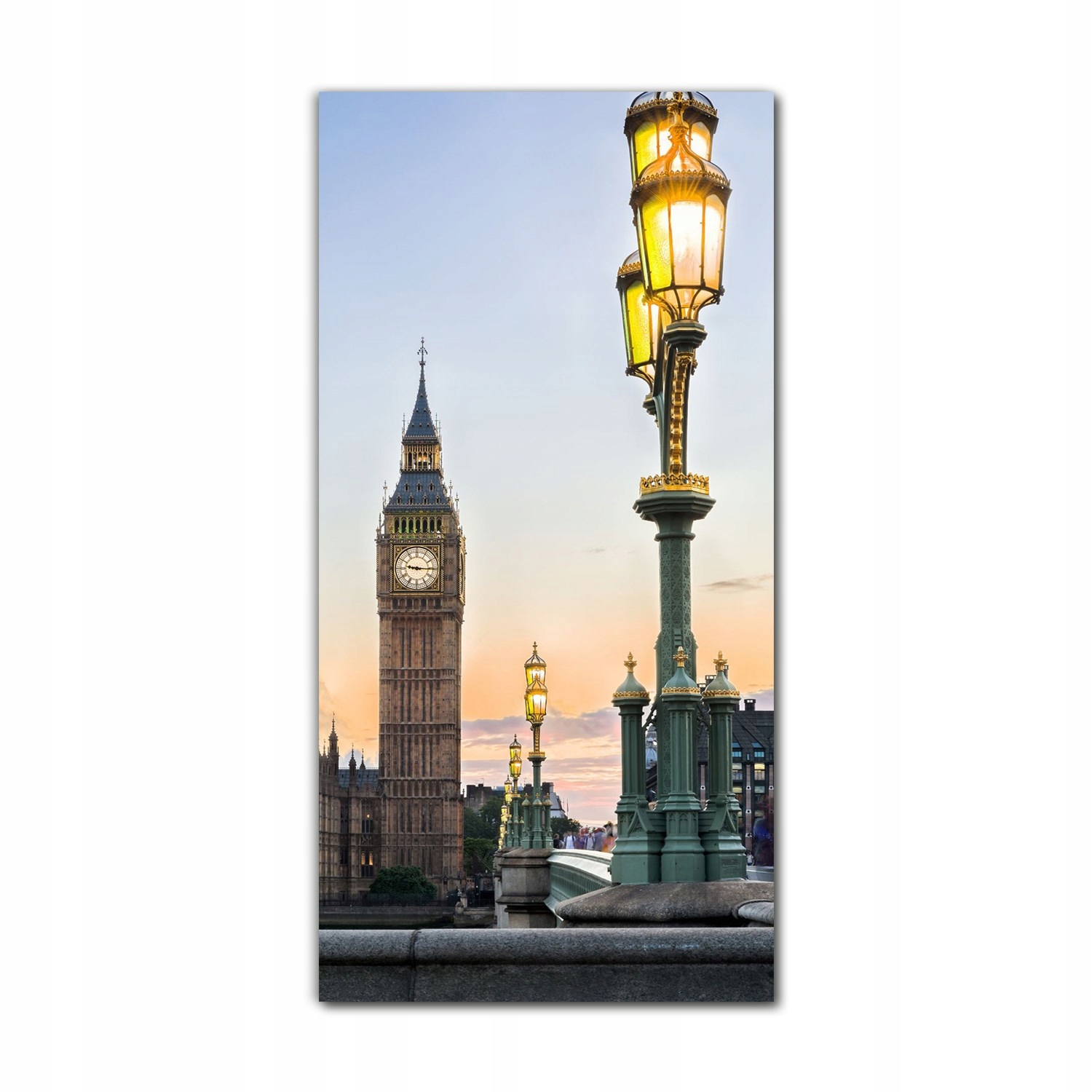 

Foto-obraz szklany do salonu 70x140 Big Ben wieża