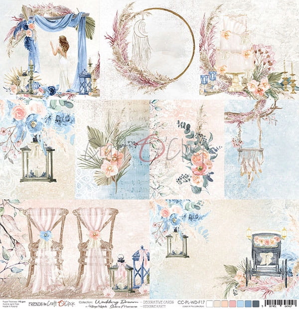 Papier do scrapbookingu Wedding Dream-