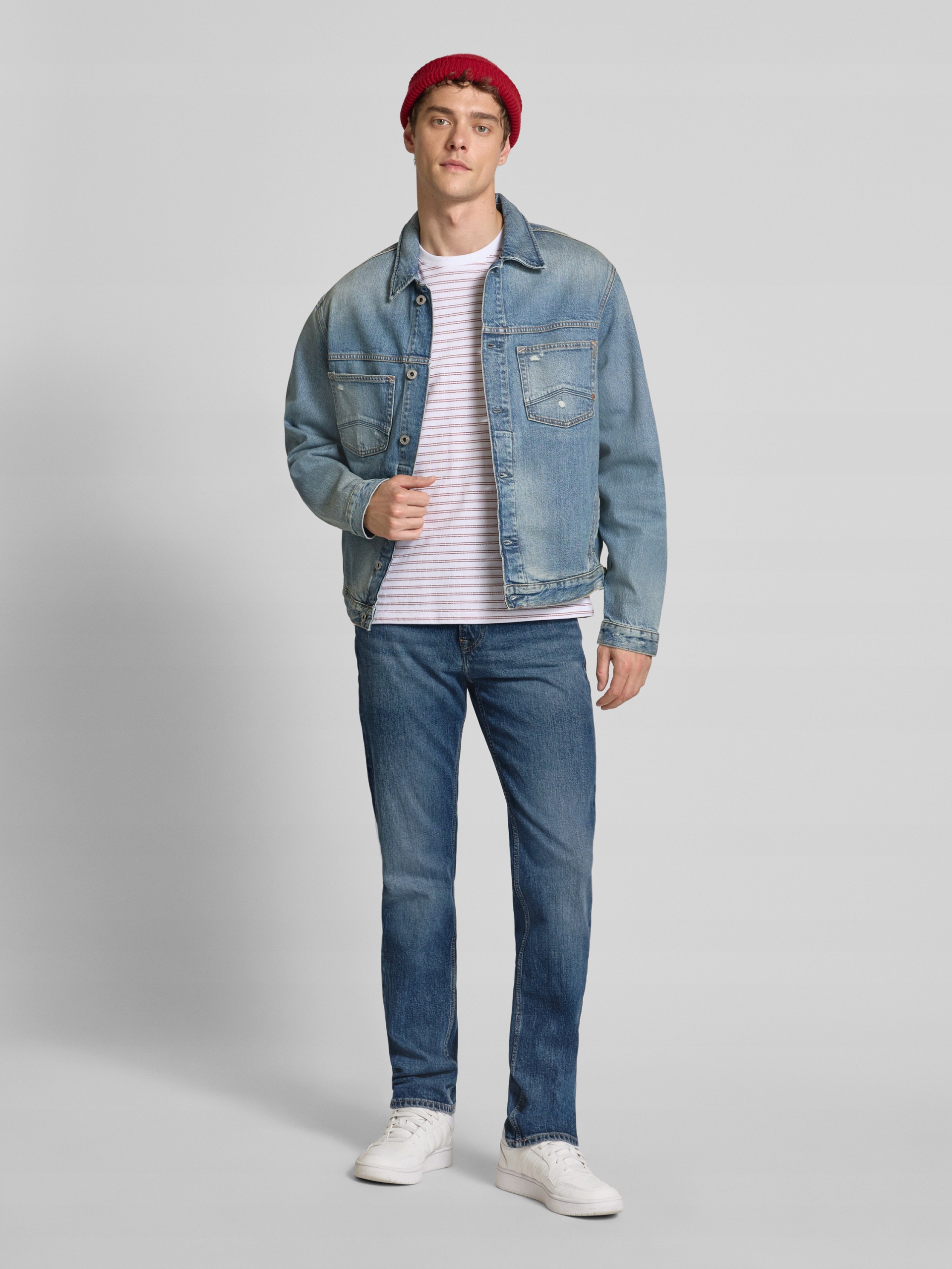 Pepe Jeans Modré Džíny Jednoduché Klasické W31 L30 6FA