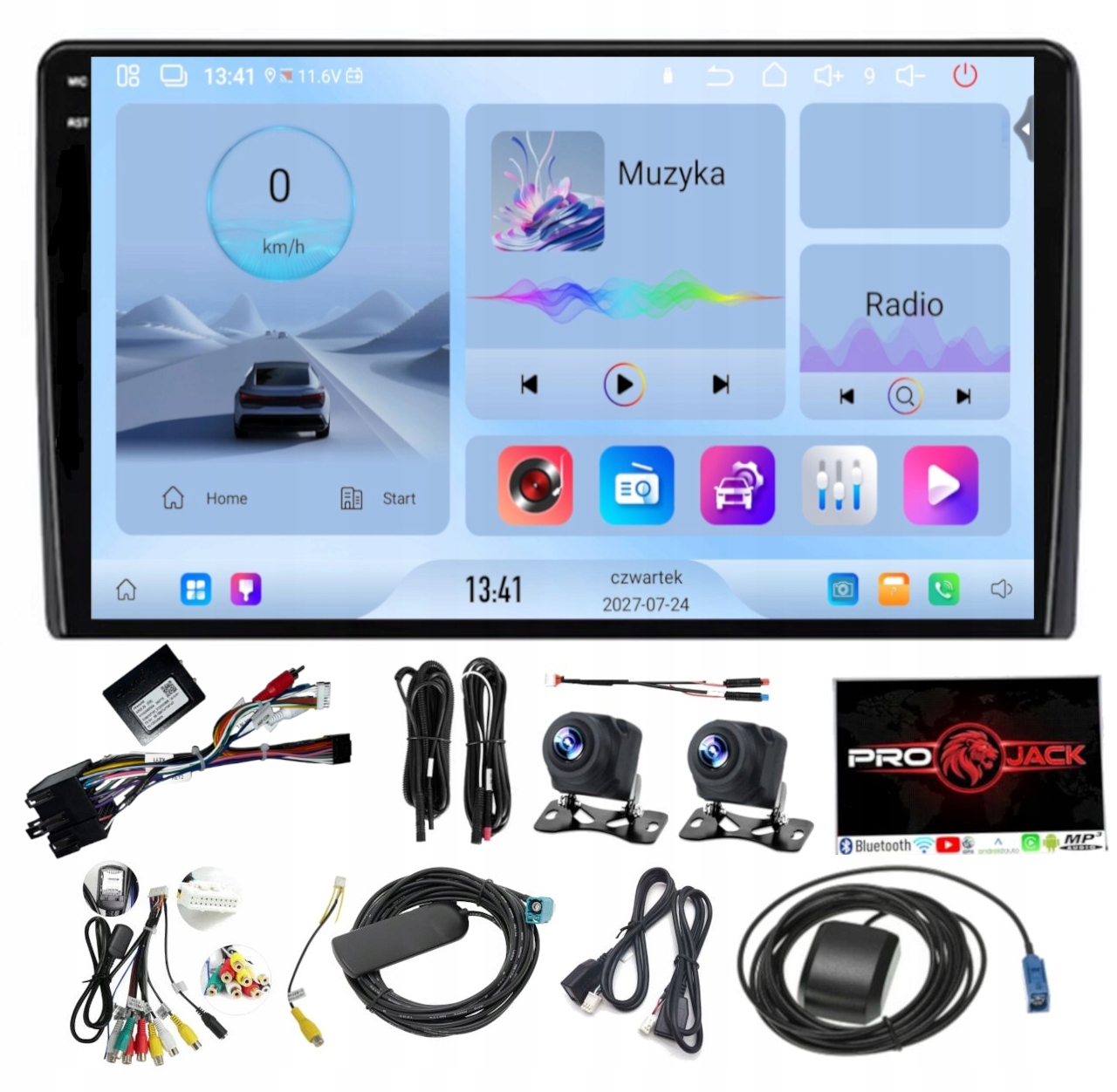 Autorádio Gps Android Bt Alfa Romeo 159 2005-2011 Carplay Wifi Usb 4GB 64GB Sim