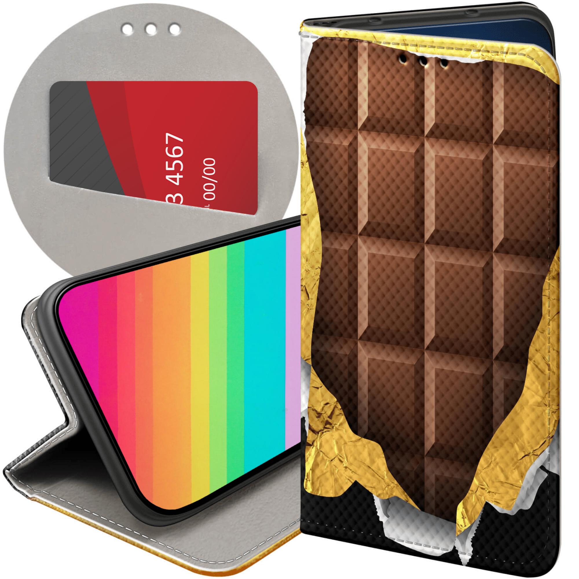 Etui Z Klapką Do Xiaomi 15T 5G Czekolada Choco Słodycze Futerał Case