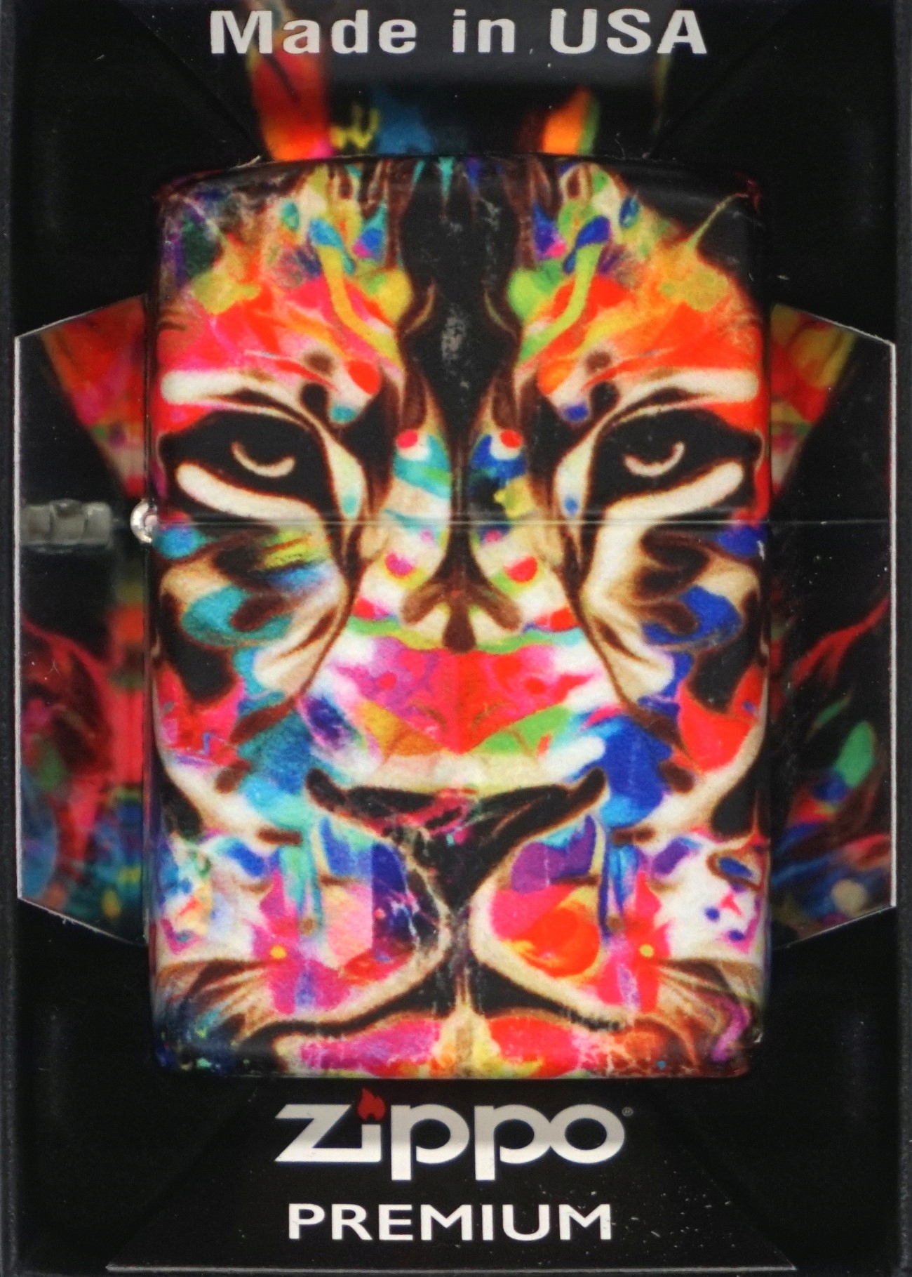 Zapalovač Zippo Lion Design 60006133 Větruodolný benzínový